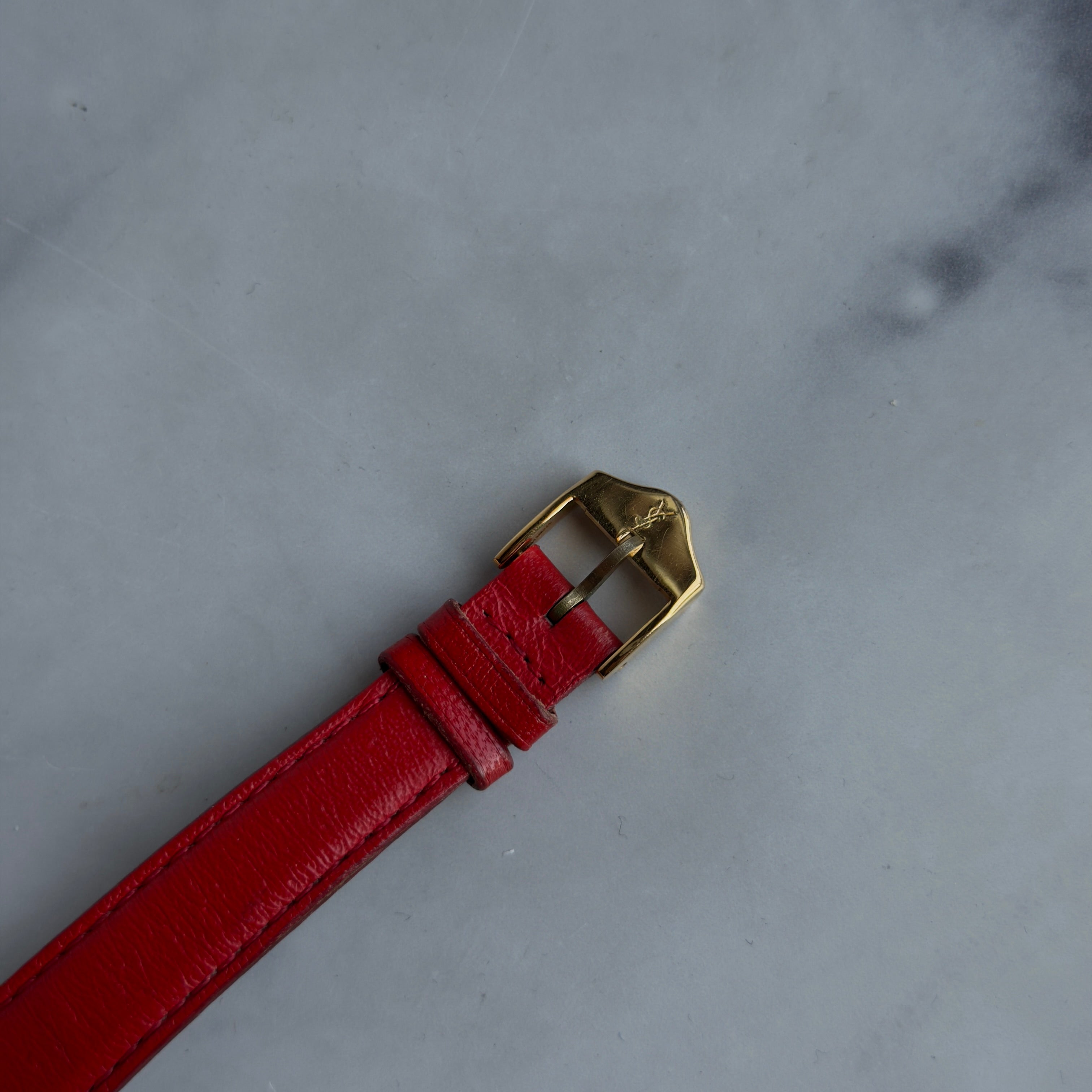 Vintage Yves Saint Laurent Heart Watch