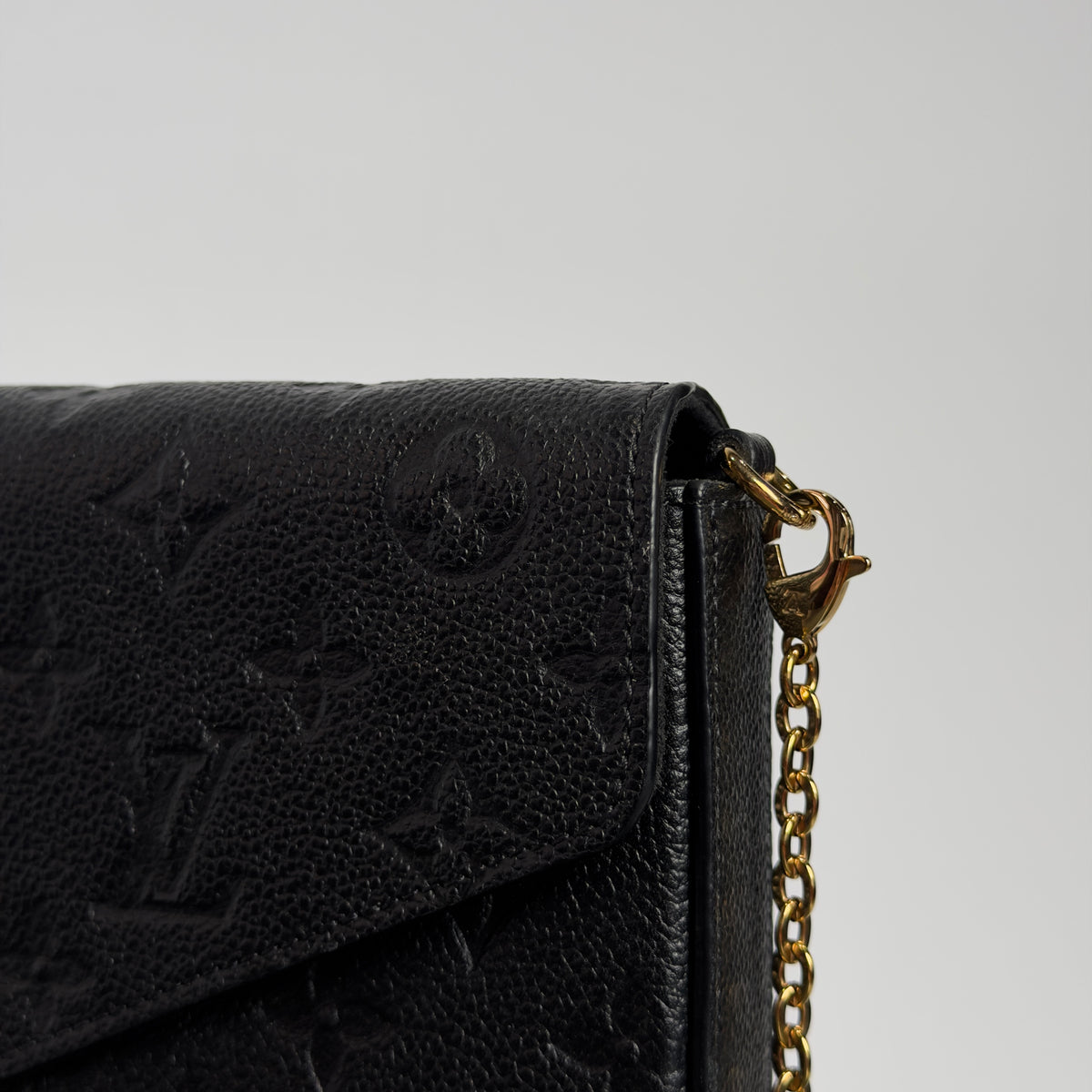 Louis Vuitton Felicie Empreinte Black Pochette