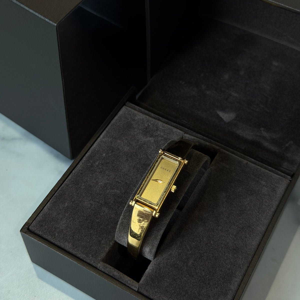Gucci 1500L Gold Plated Watch - Queen May