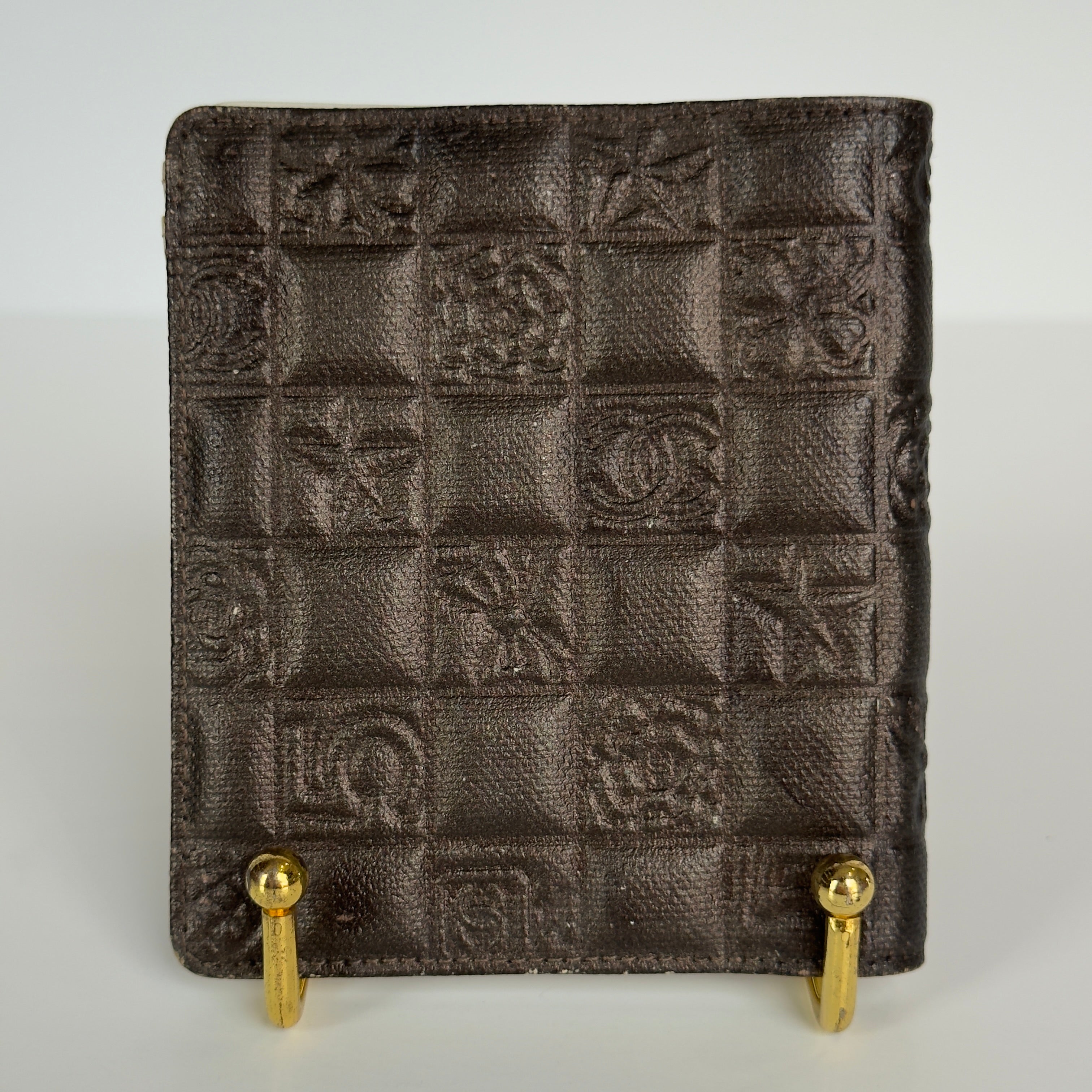 Chanel Bifold Icon Coco Wallet Bronze - Queen May