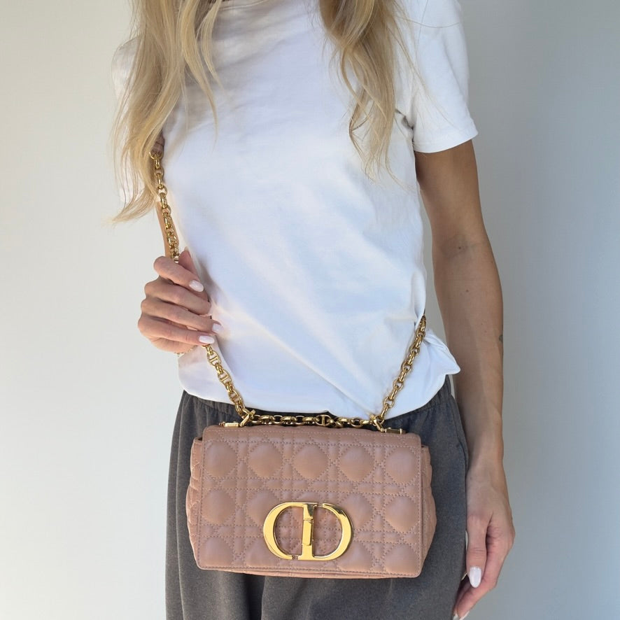 Dior Caro Small Chain Bag - Queen May