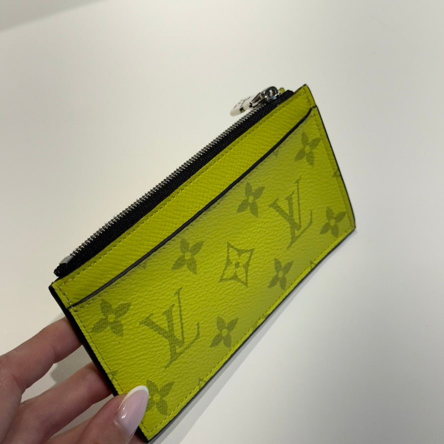 Louis Vuitton Monogram Taigarama Card Holder - Queen May