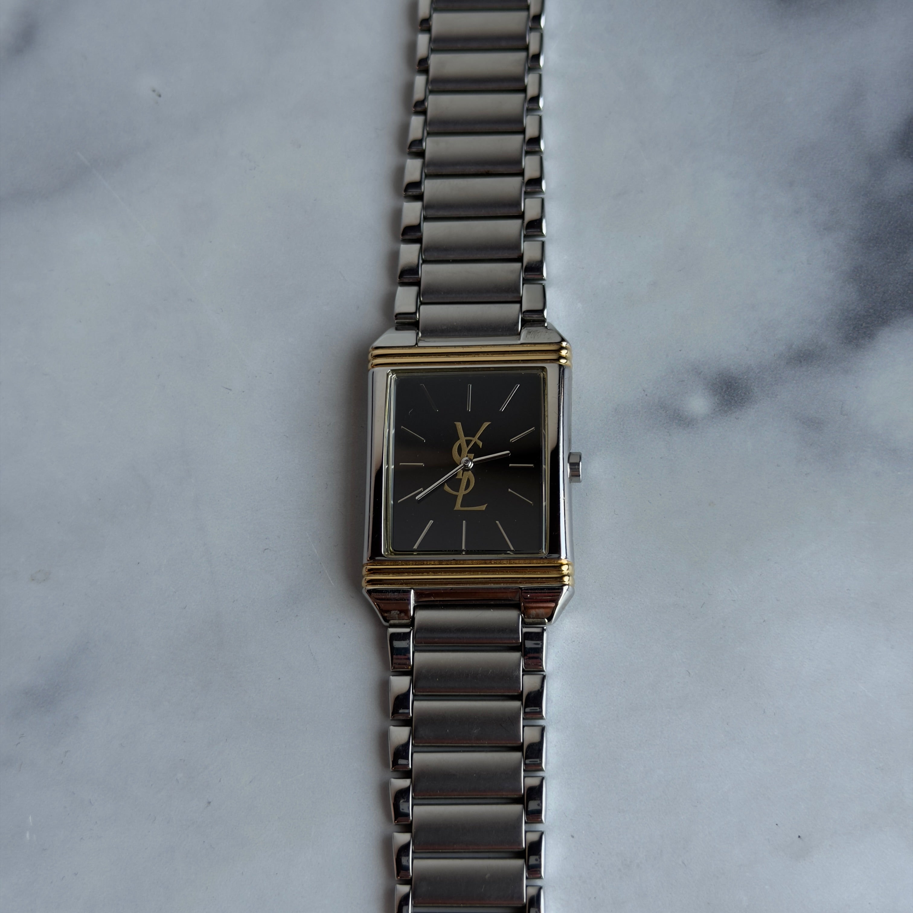Yves Saint Laurent Square Dial Watch