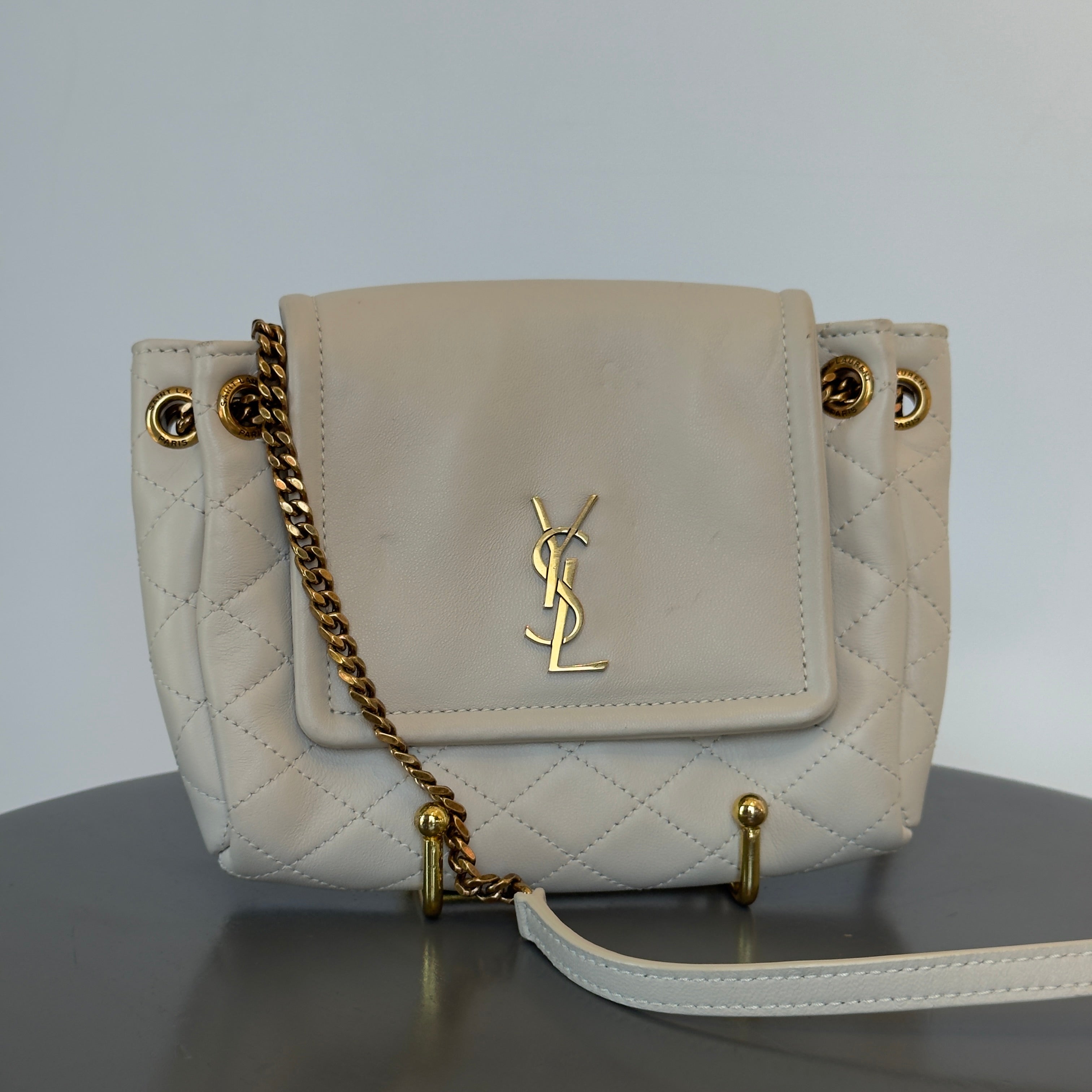 Yves Saint Laurent Mini Nolita Cream