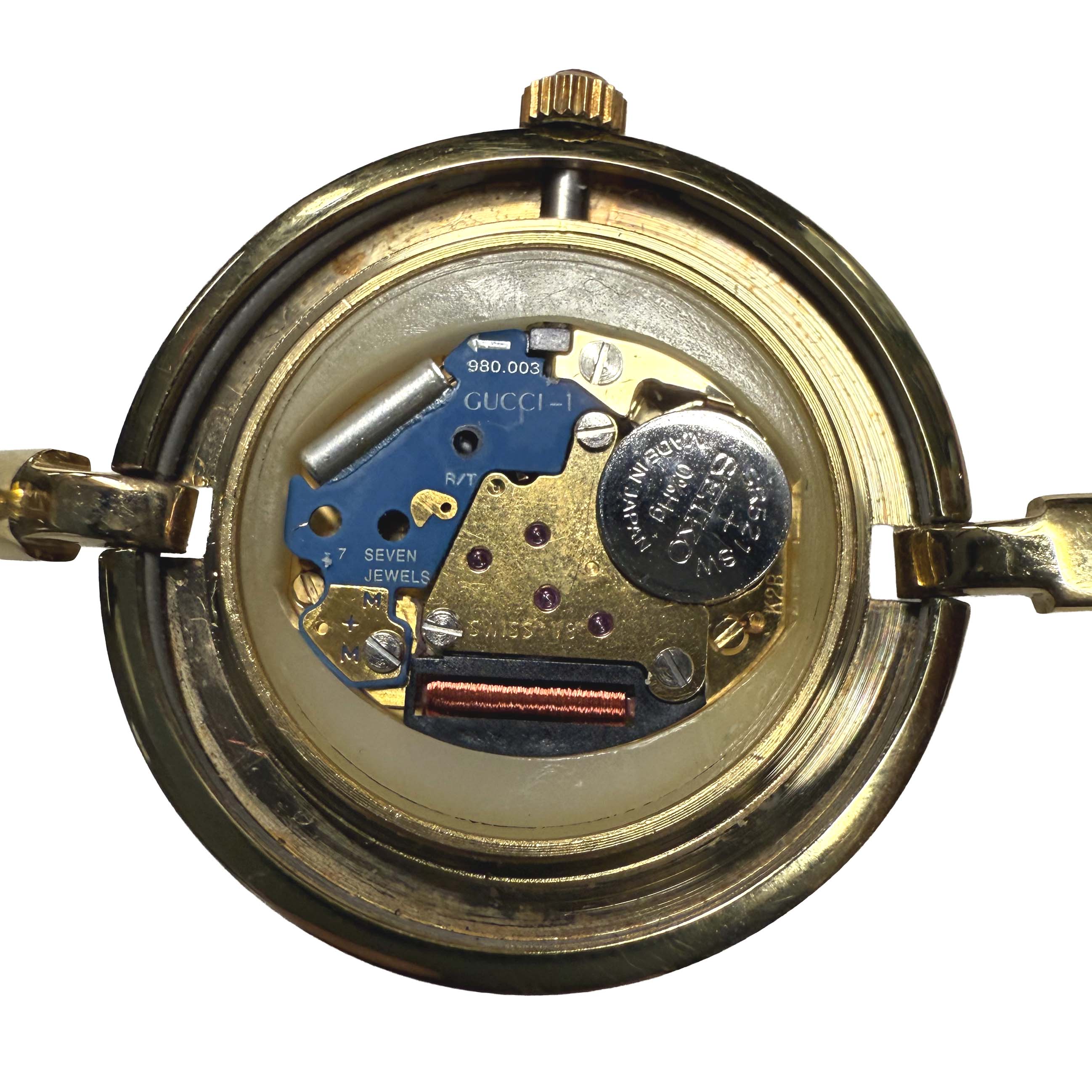 Vintage Gucci Interchangeable Bezel Watch #8 - Queen May