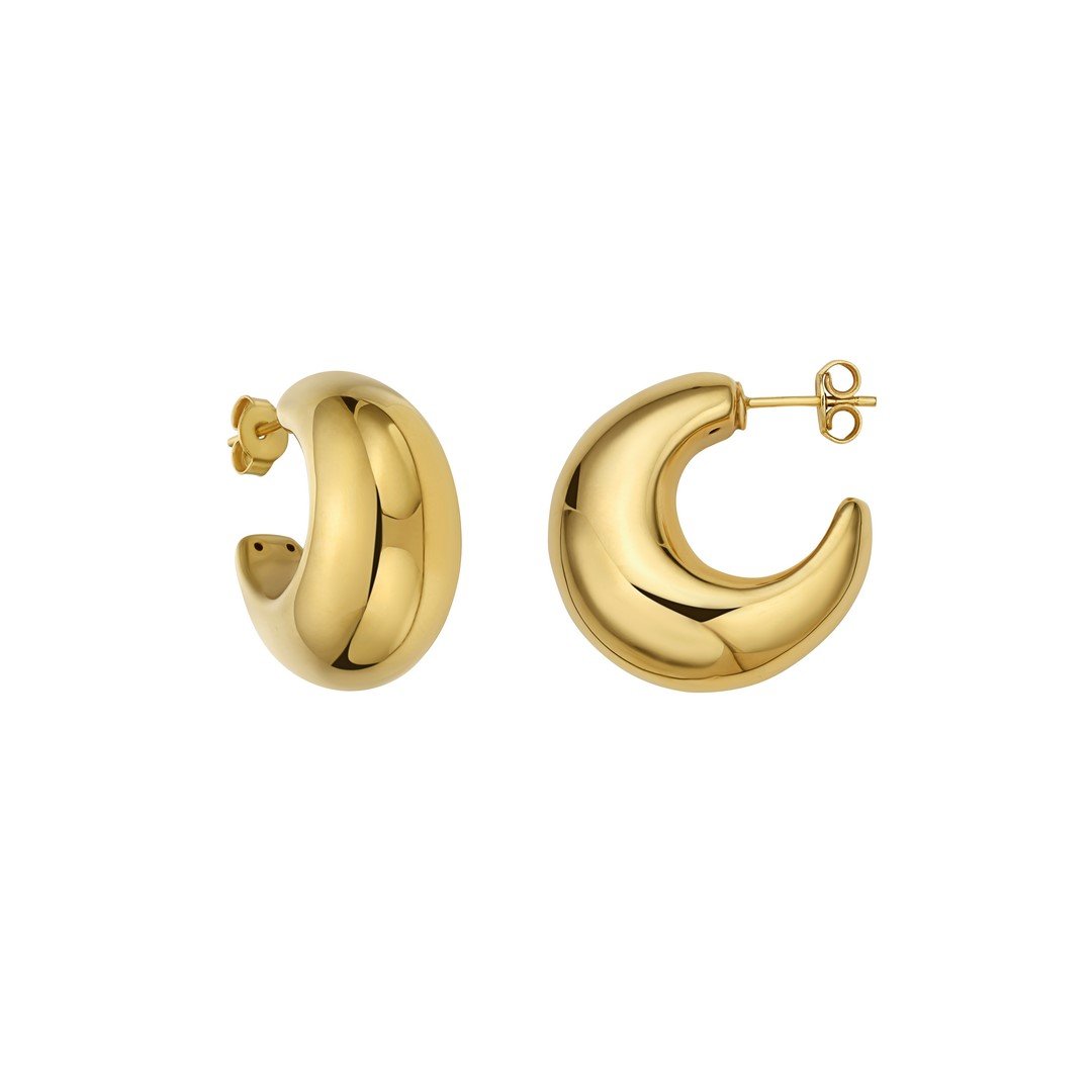 The Perfect Chunky Hoops Medium - Queen May