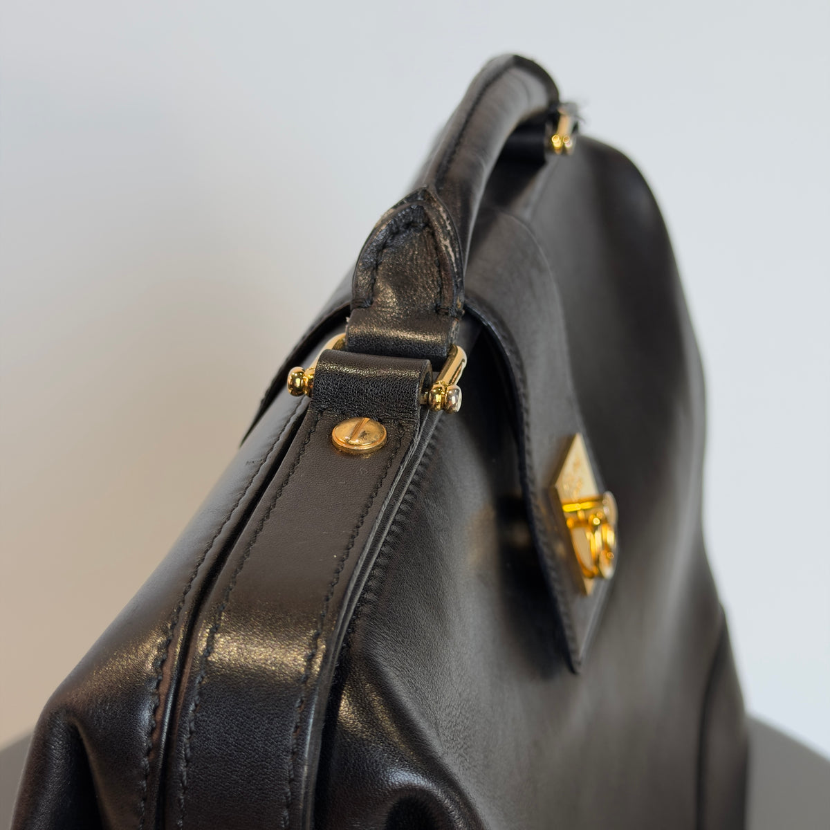 Vintage Celine Doctor Bag With Extra Strap - Queen May