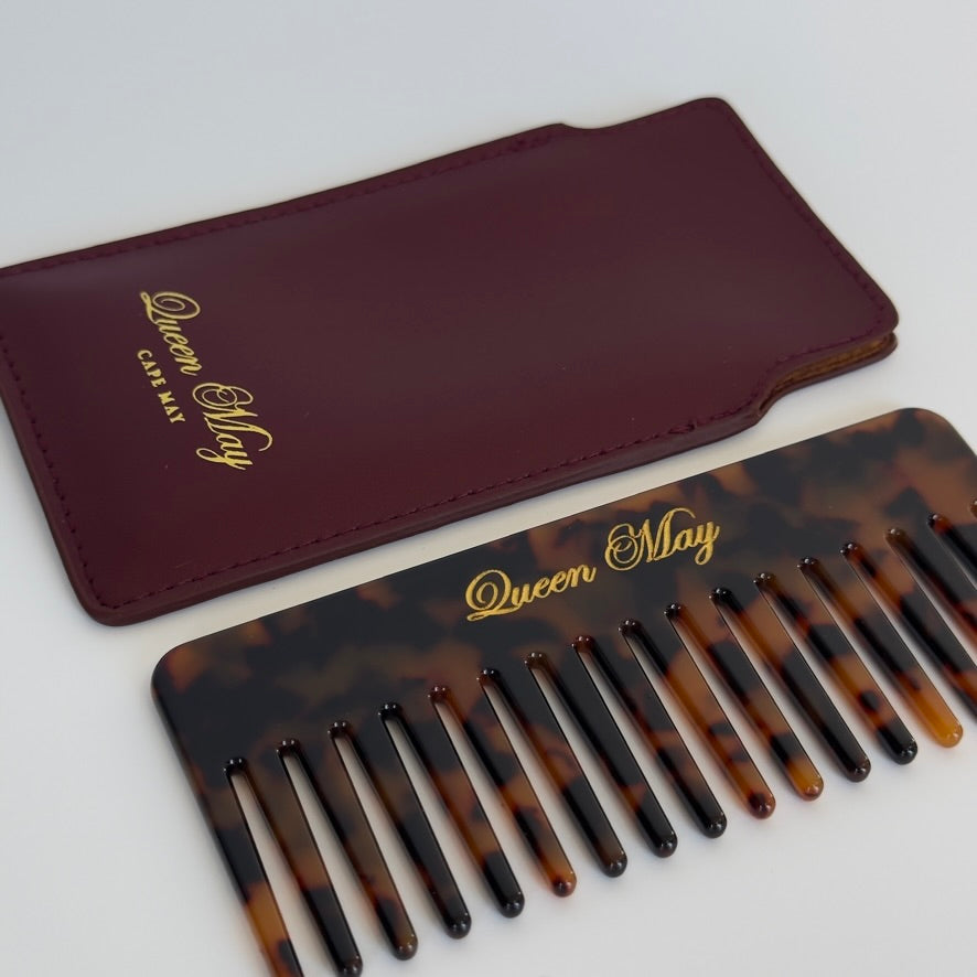 Queen May Tortoiseshell Acetate Comb - Queen May
