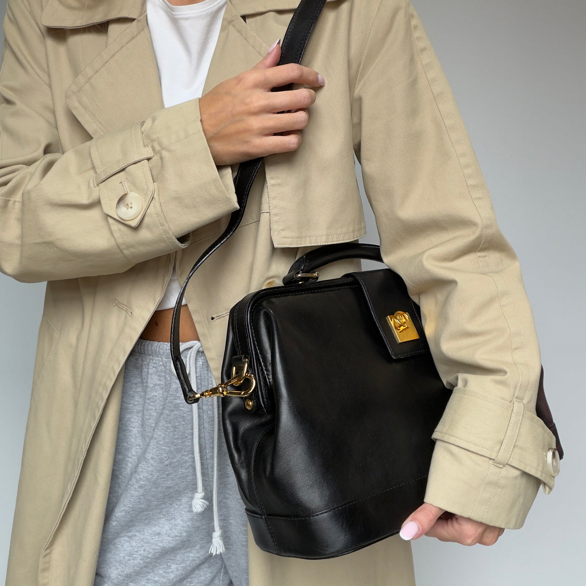 Vintage Celine Doctor Bag With Extra Strap - Queen May
