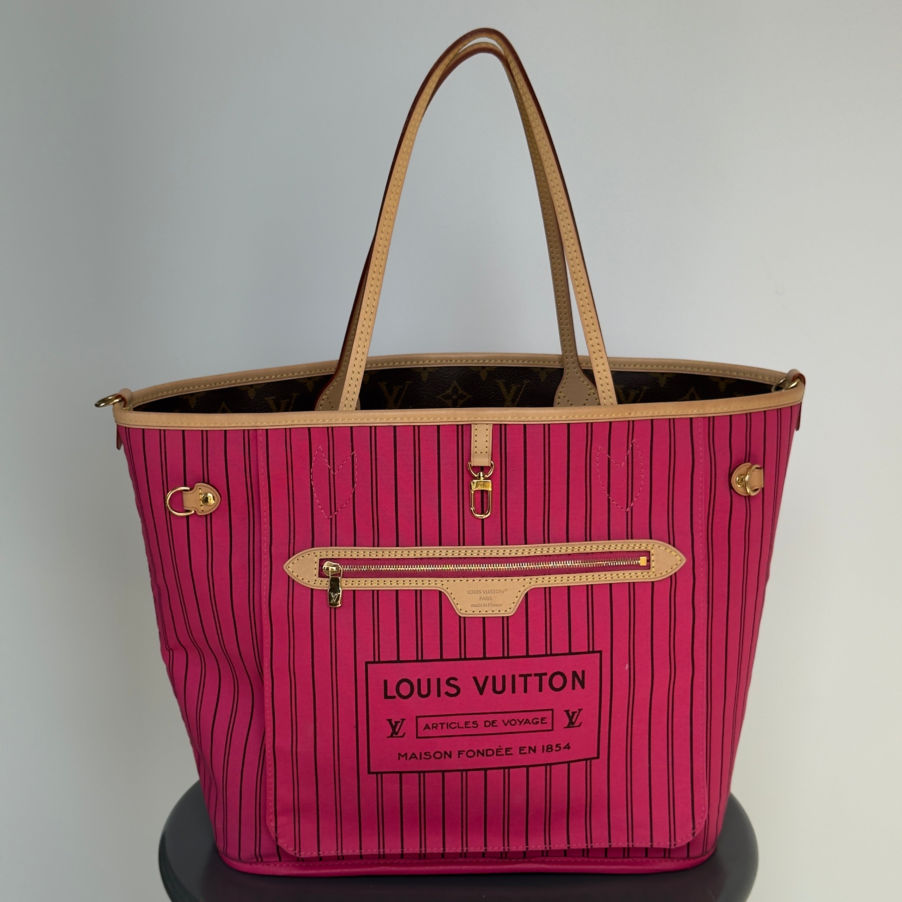 Louis Vuitton Neverfull Bandouliere Inside Out - Queen May