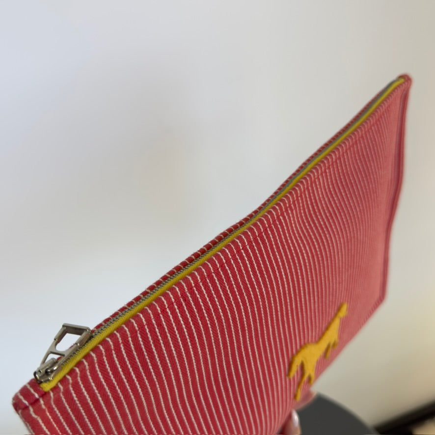 Hermes Bora Bora GM Pouch Canvas Striped - Queen May