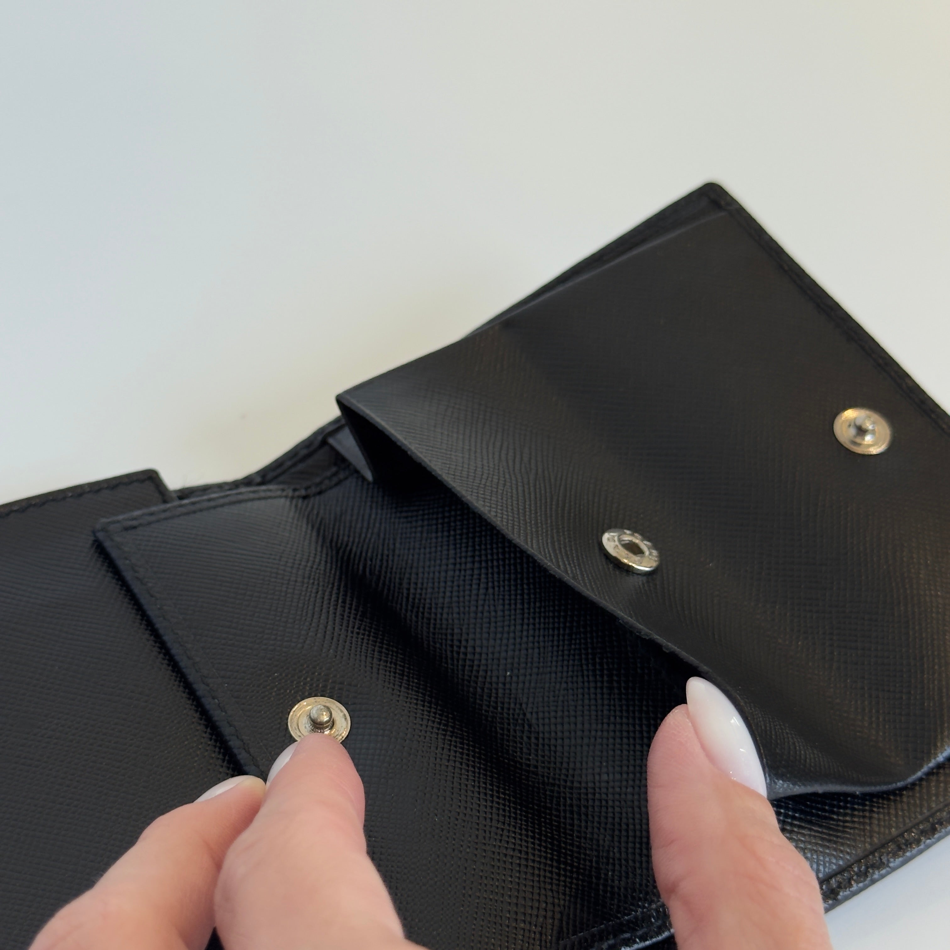Prada Saffiano Leather Wallet - Queen May
