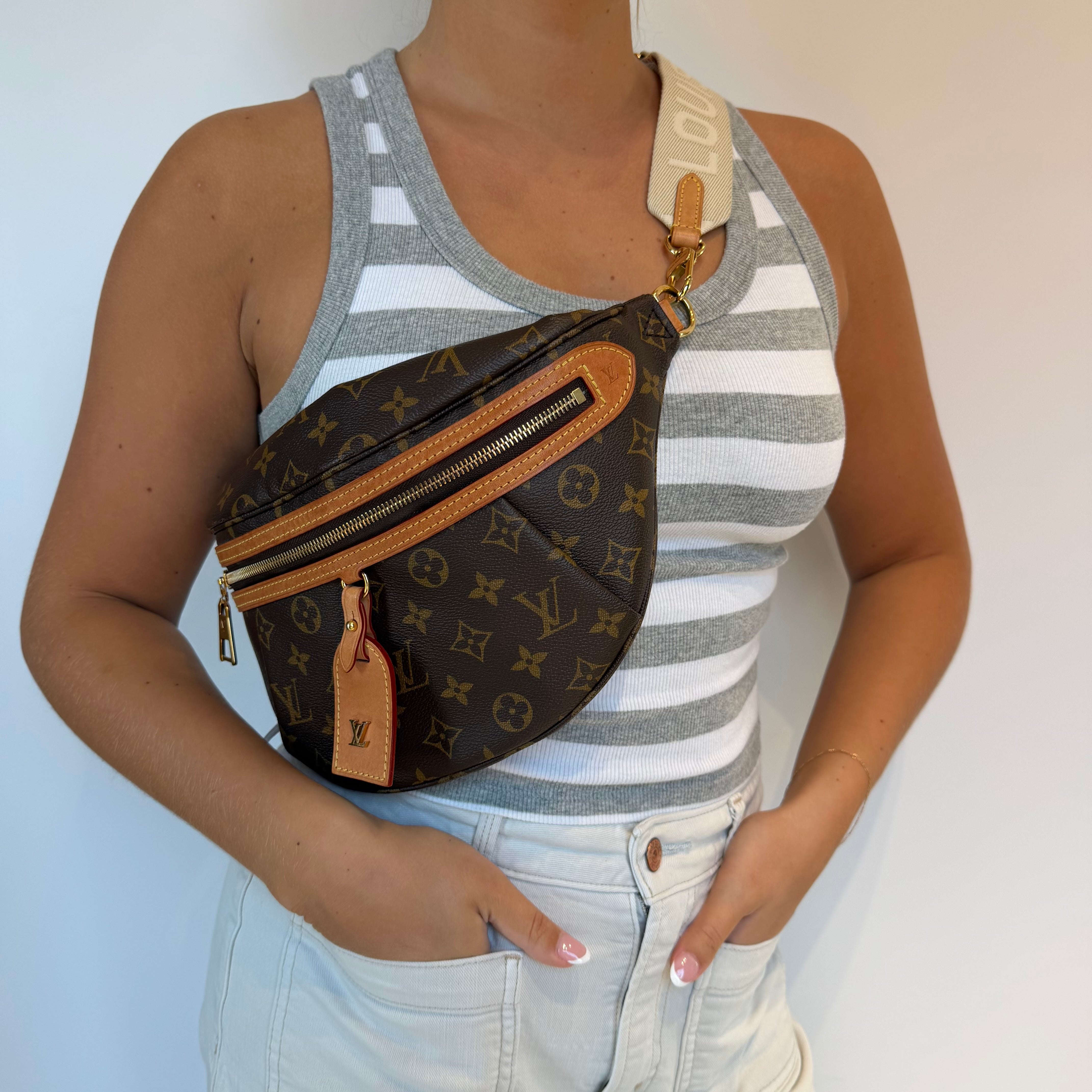 Louis Vuitton Monogram High Rise Bum Bag - Queen May