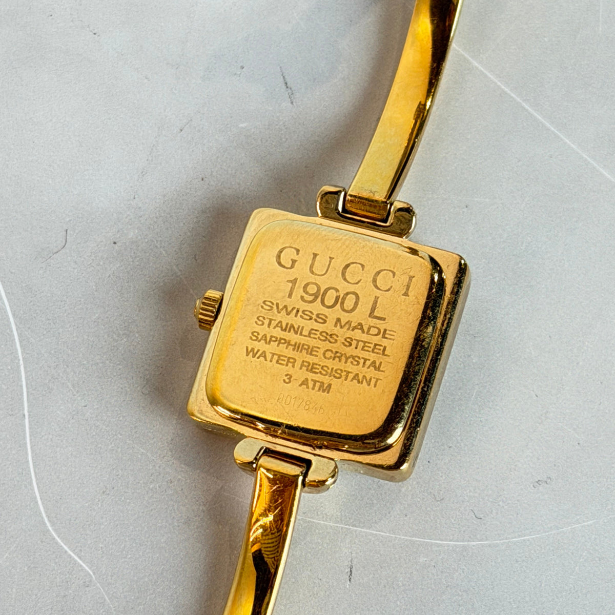 Gucci 1900L Gold Plated Watch - Queen May