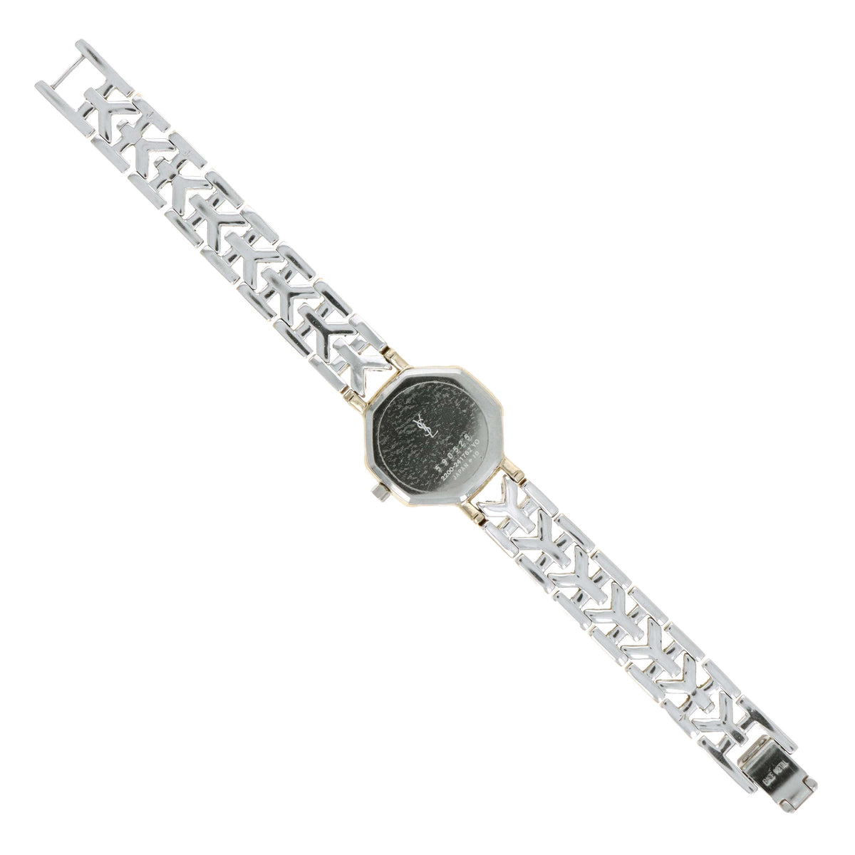 Yves Saint Laurent Octagon Two Tone Watch