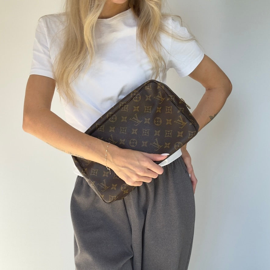 Louis Vuitton Monogram Trousse Toilette 28 - Queen May