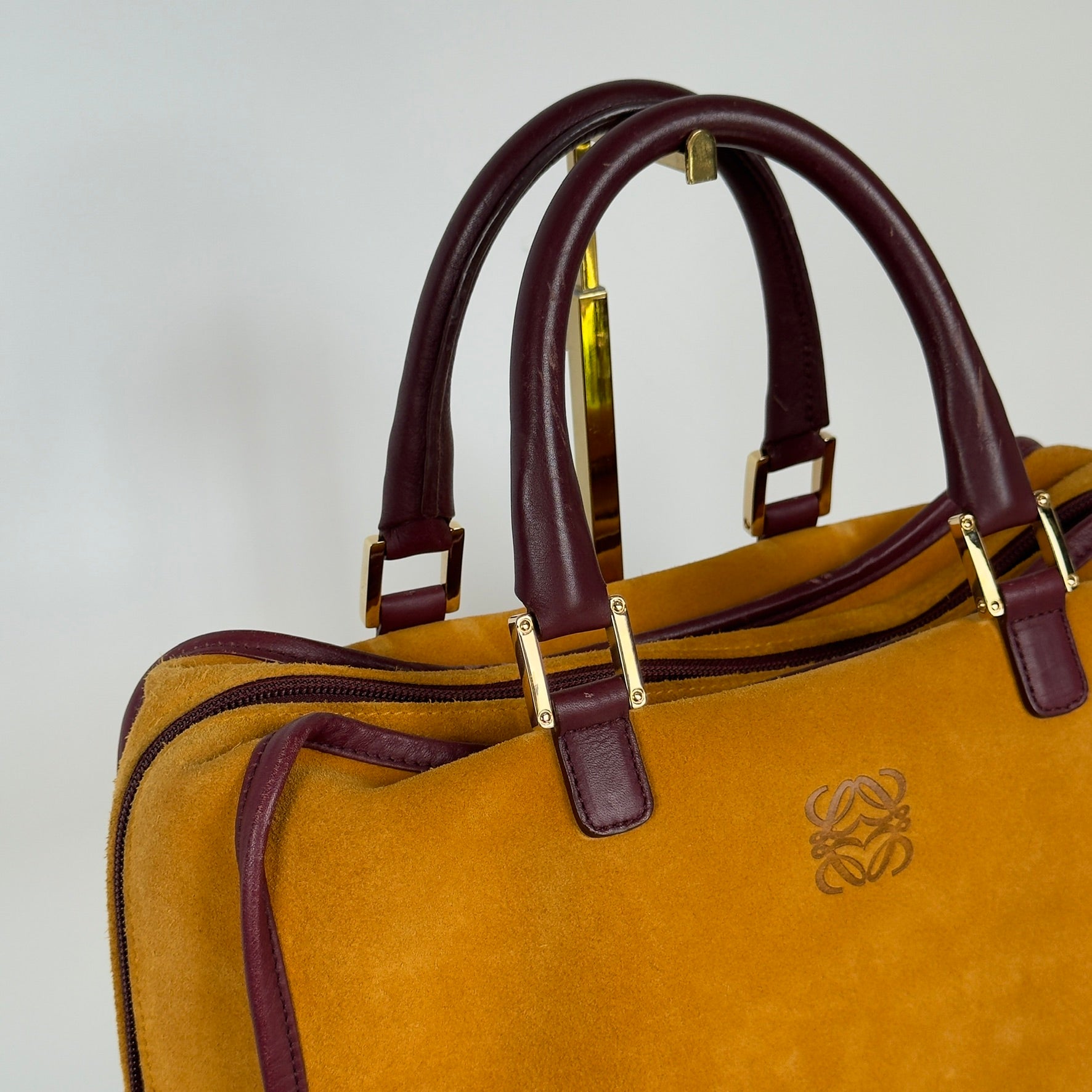 Loewe Suede Anagram Amazona 40 - Queen May