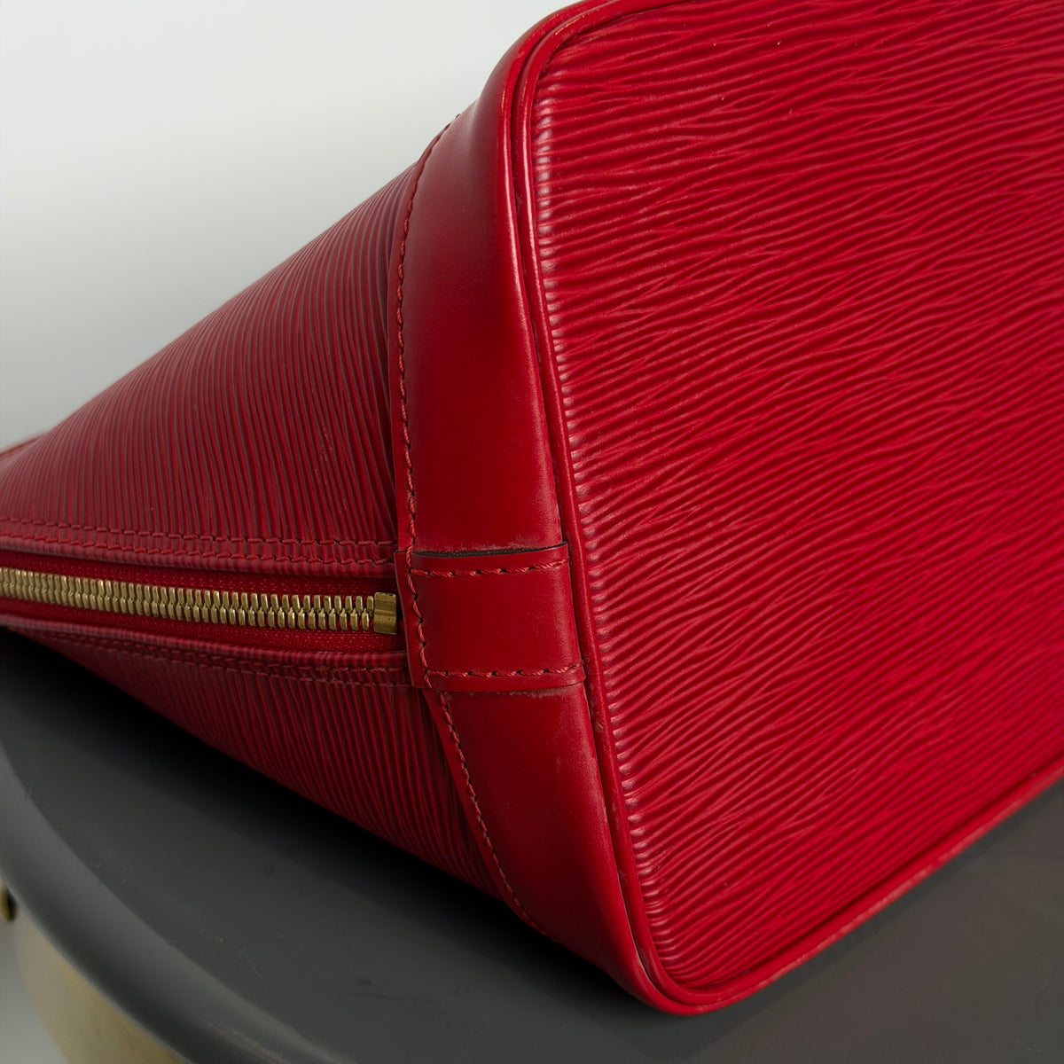 Louis Vuitton Red Epi Leather Alma Pm - Queen May