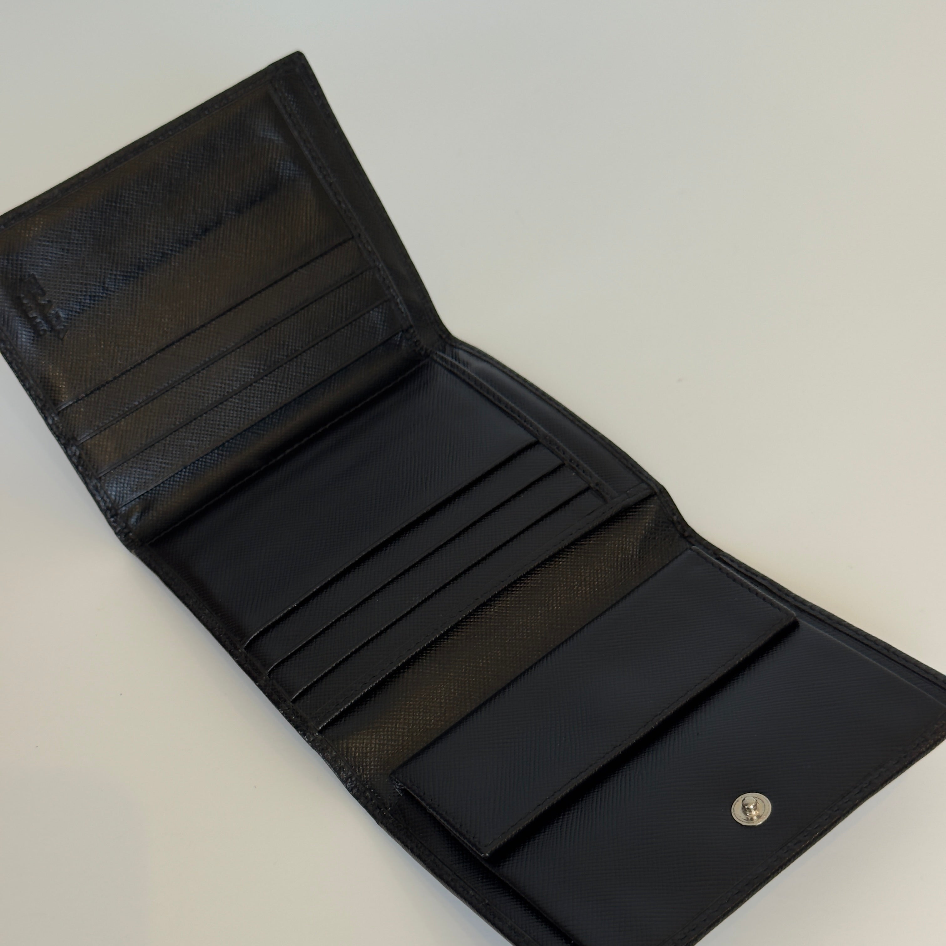 Prada Saffiano Leather Wallet - Queen May