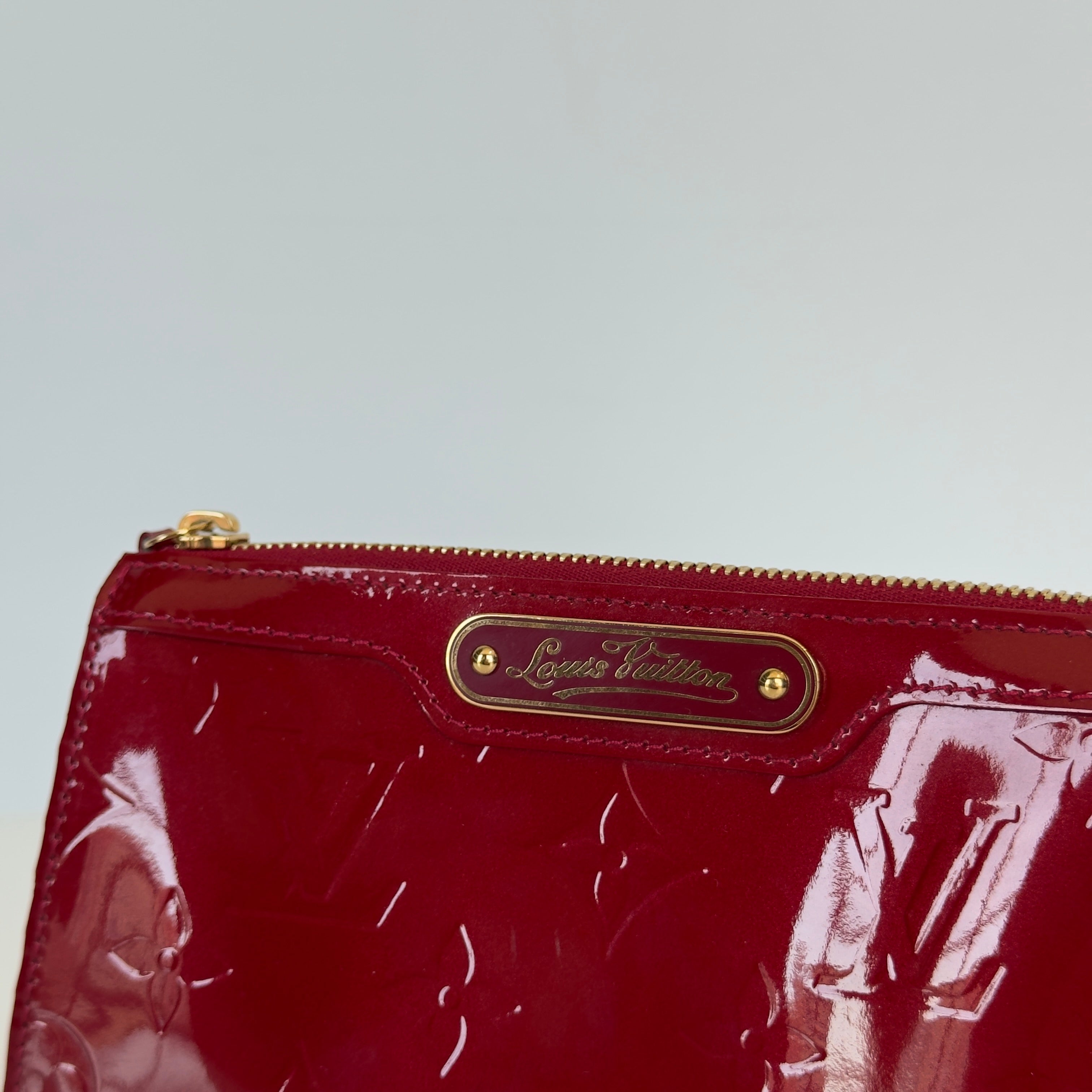 Louis Vuitton Pomme D'Amour Monogram Vernis Cosmetic Pouch - Queen May