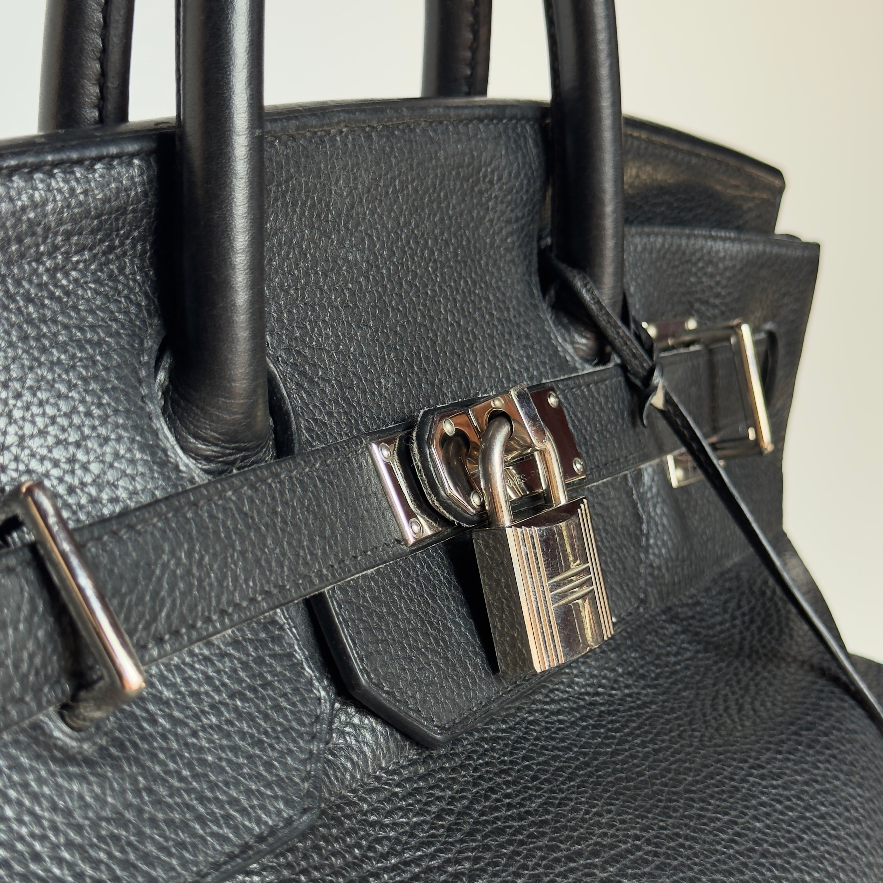 Hermes HAC 40 Black Togo Leather 2009 - Queen May