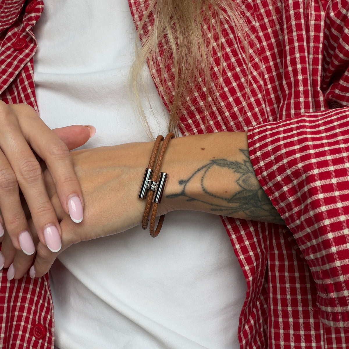 Hermes Tournis Tresse Bracelet