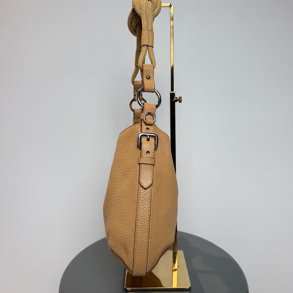 Prada Vitello Daino Rope Hobo Bag - Queen May
