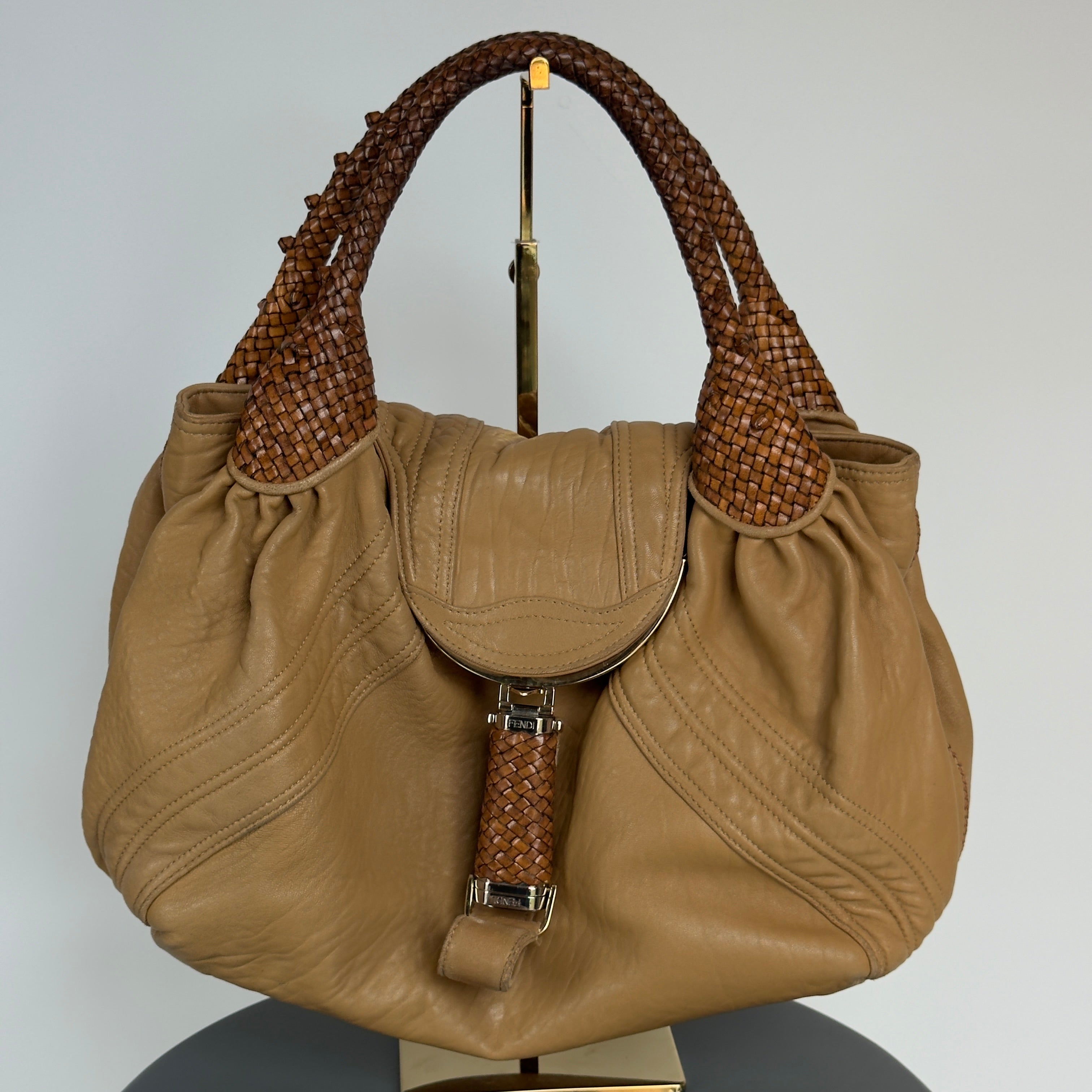 Vintage Fendi Spy Bag Brown - Queen May