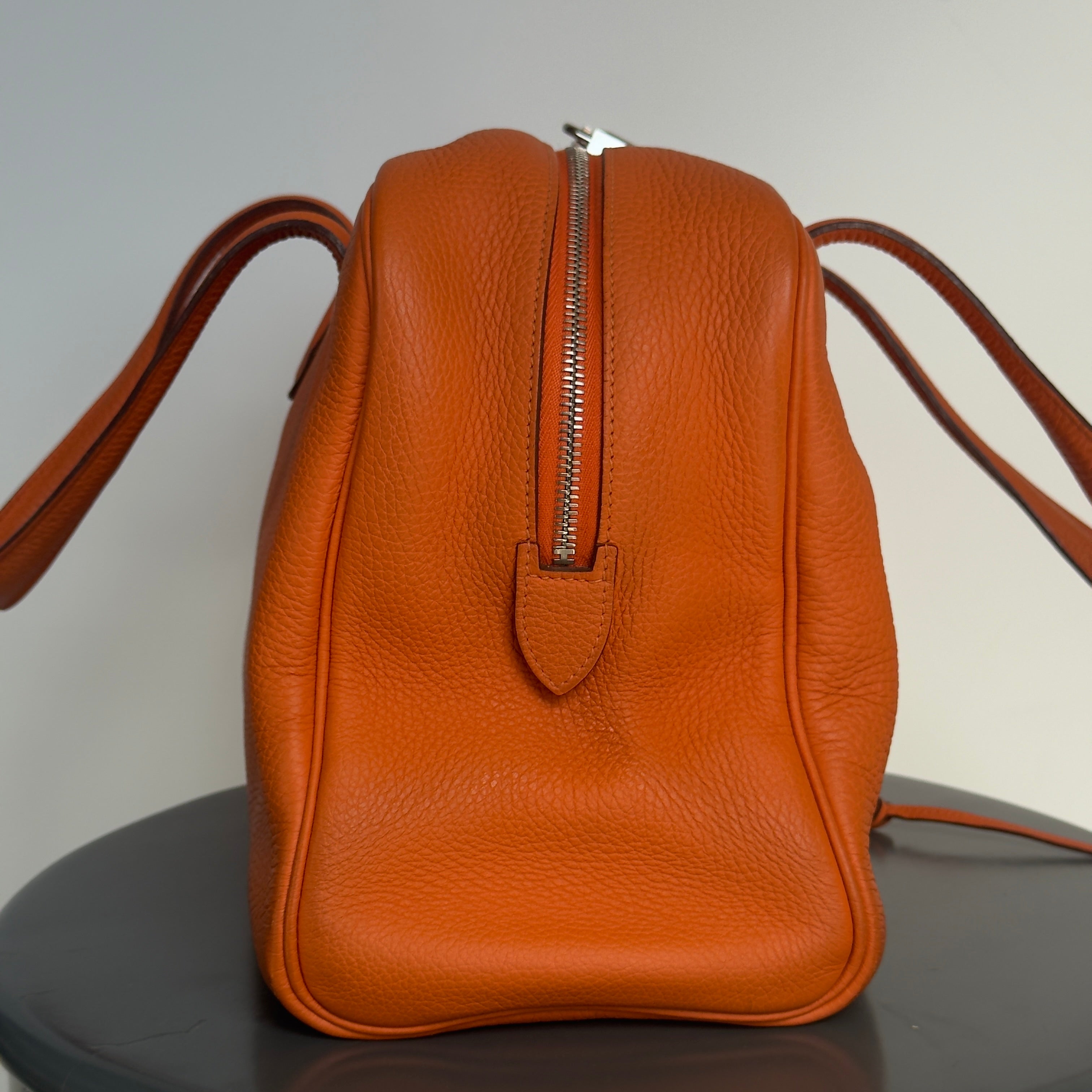 Hermes Victoria Orange 35 Clemence 2011 - Queen May