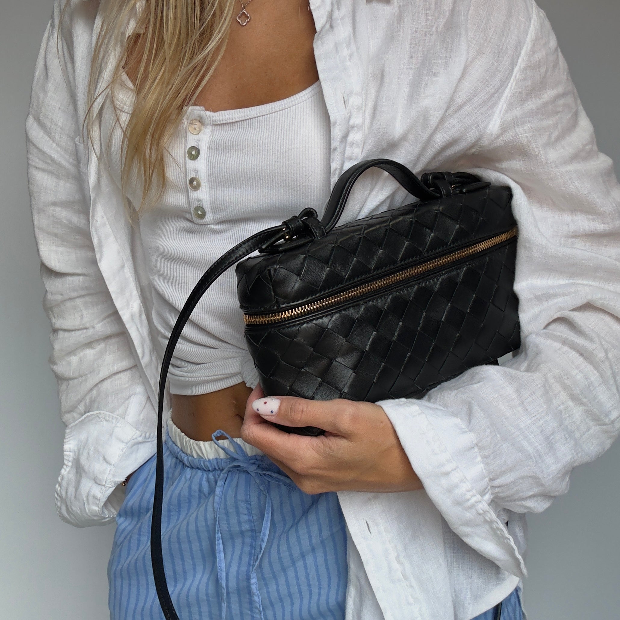 Bottega Veneta Bang Bang Bag Black