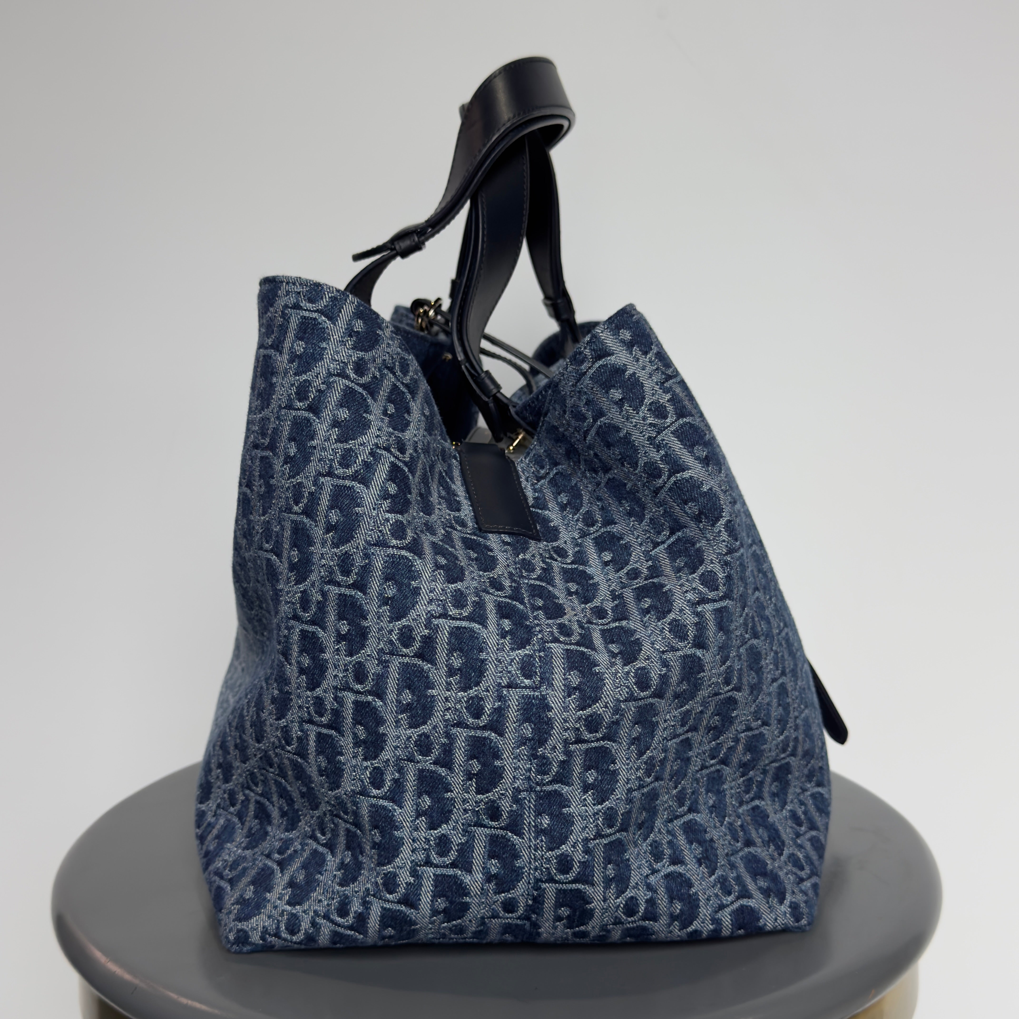 Christian Dior Jacquard Oblique Large Toujours Bag
