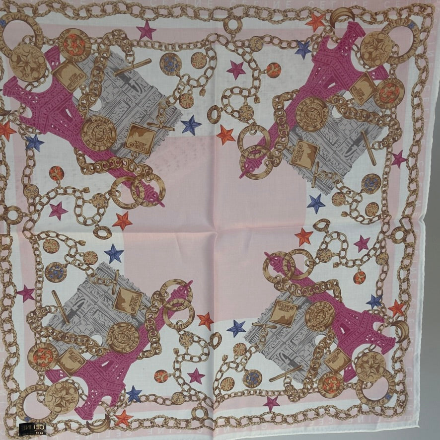 Celine Eiffel Tower Scarf - Queen May