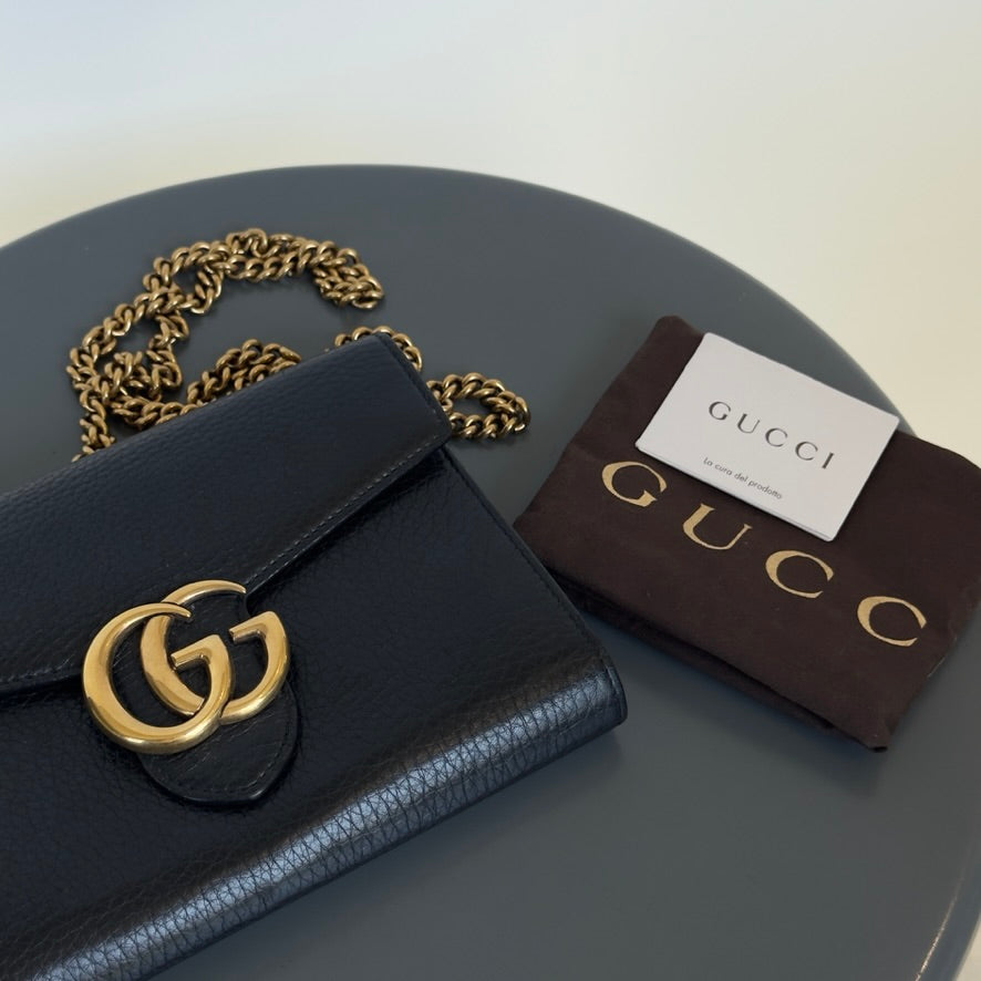 Gucci Small Wallet on Chain Marmont - Queen May