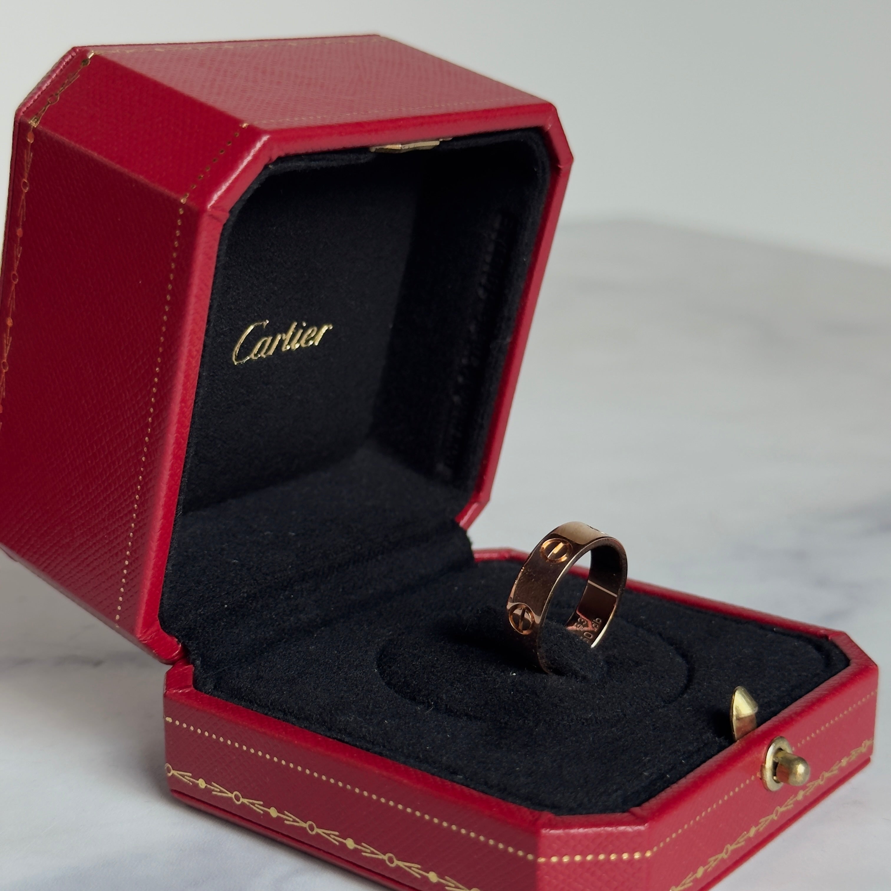 Cartier 18K Rose Gold Love Ring - Queen May
