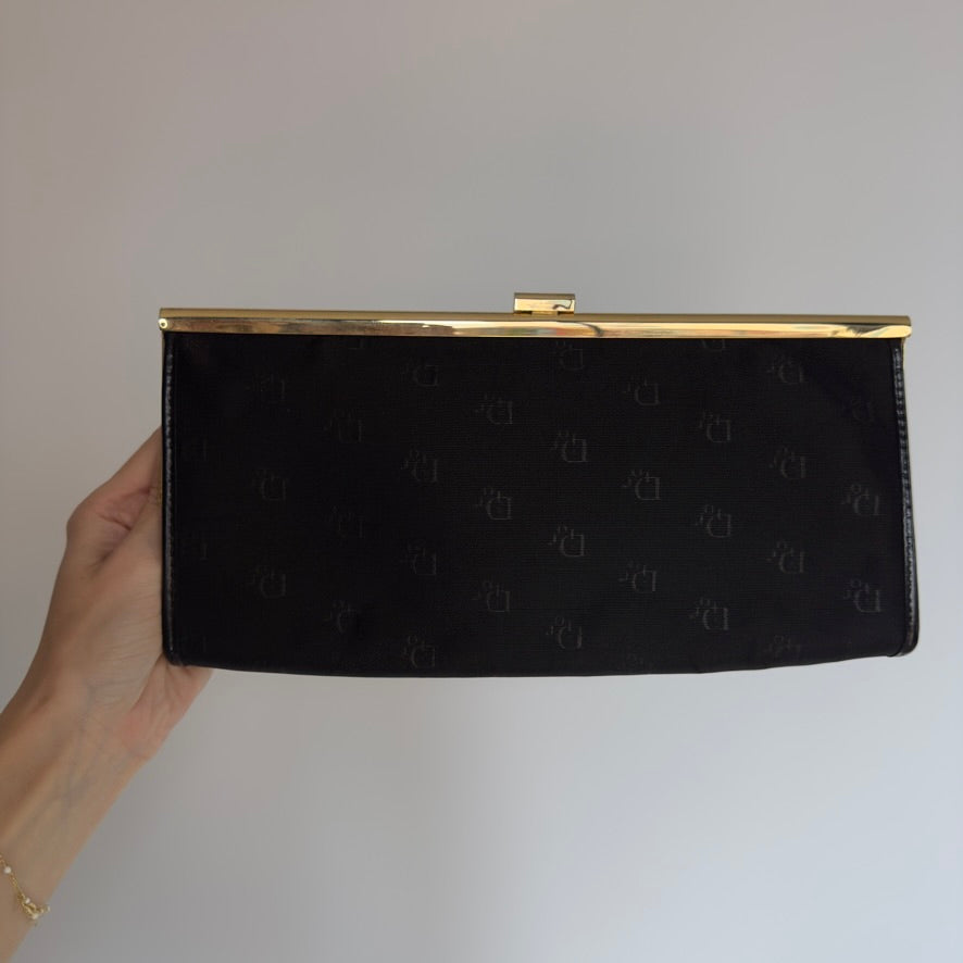 Vintage Dior Black Clutch - Queen May