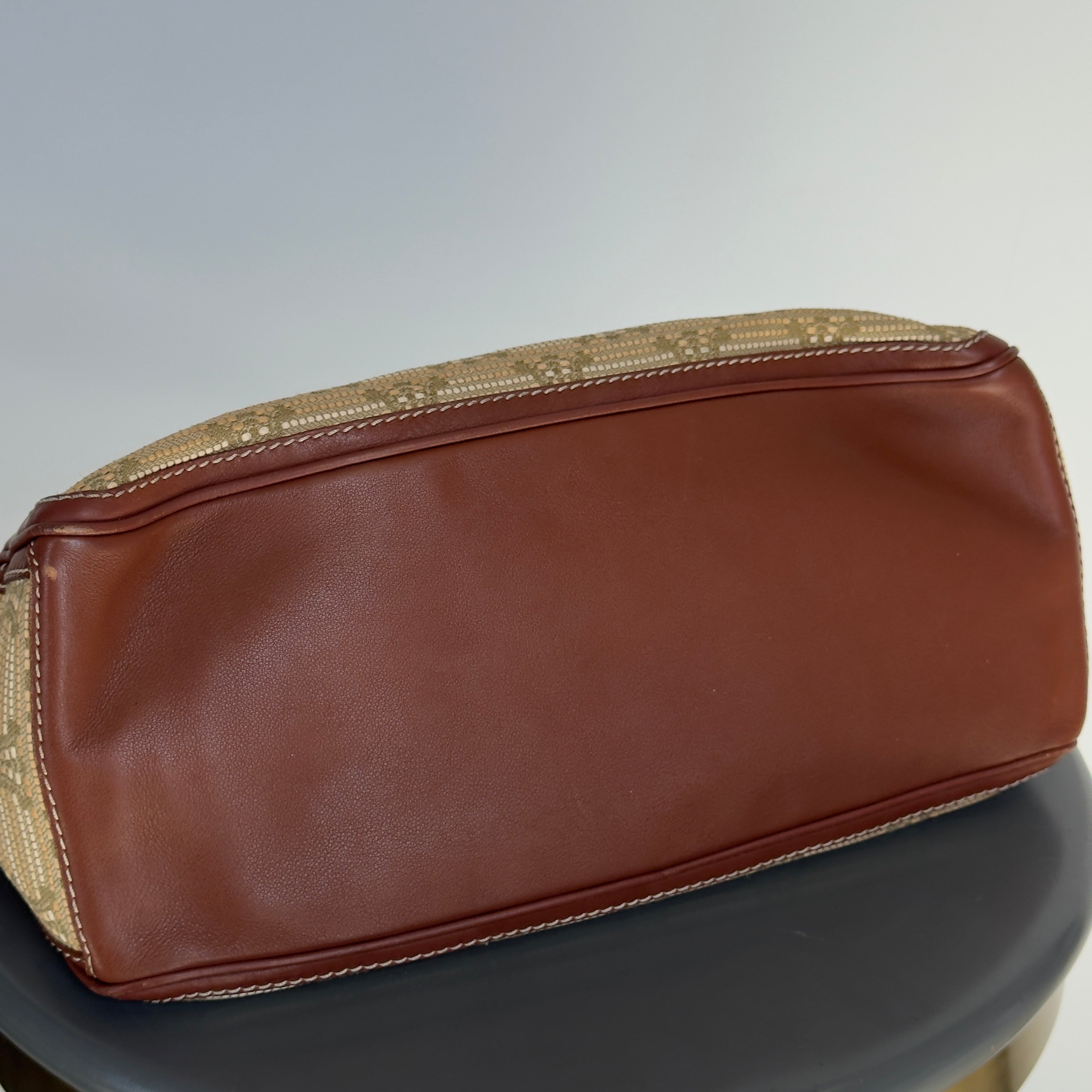 Celine Woven Triomphe Boogie Bag