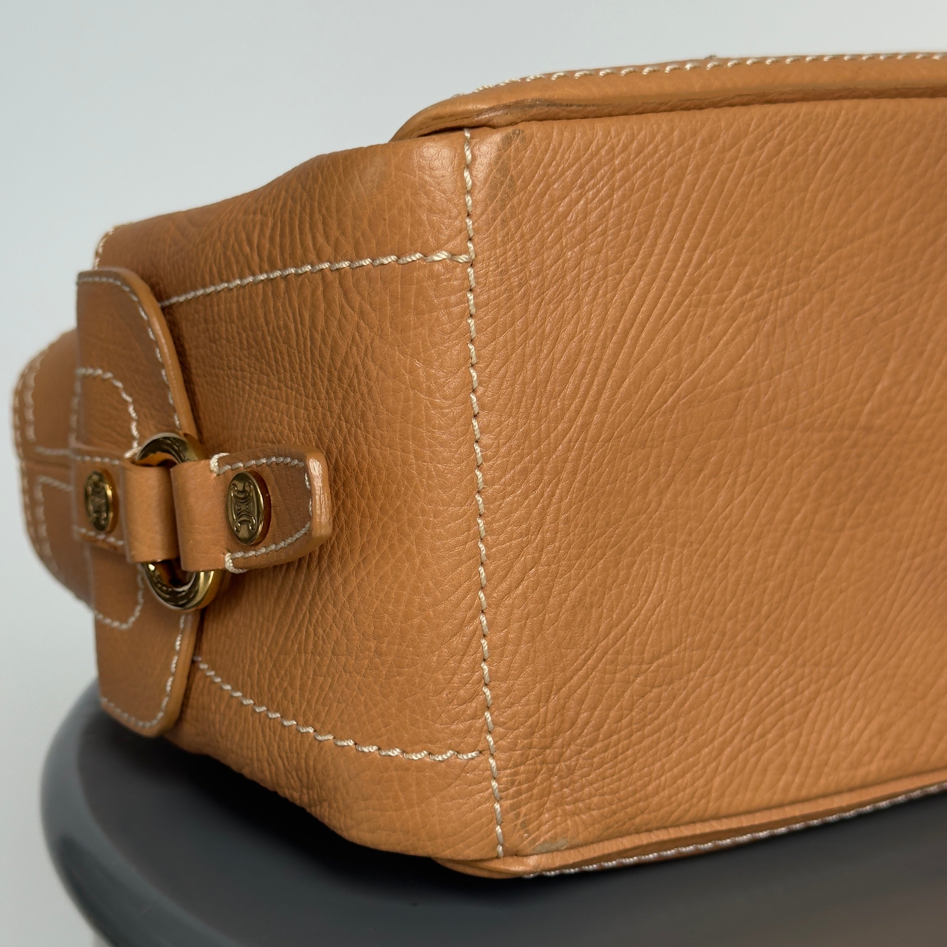 Vintage Celine Brown Leather Boogie Bag - Queen May