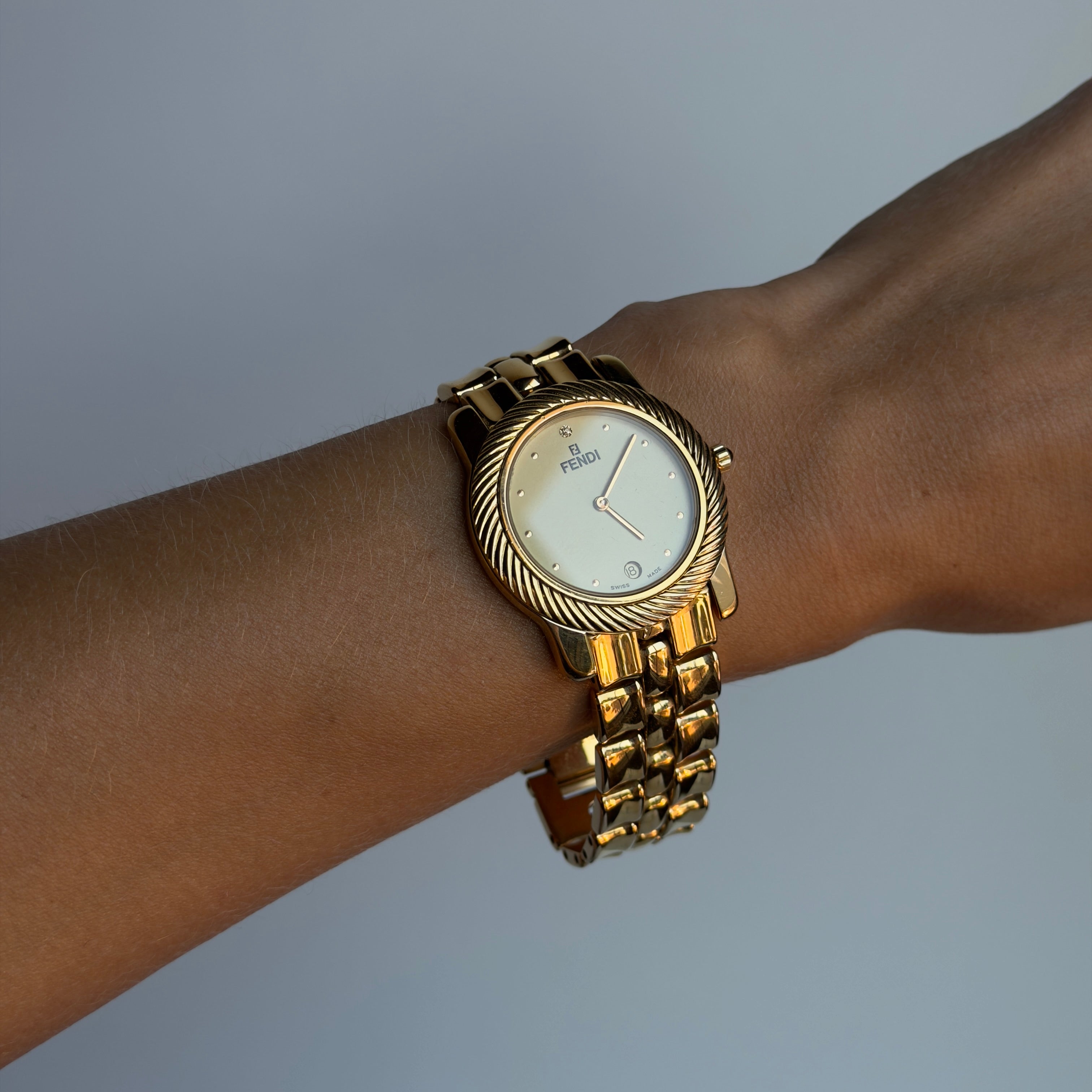 Vintage Rare Fendi Interchangeable Bezel Watch
