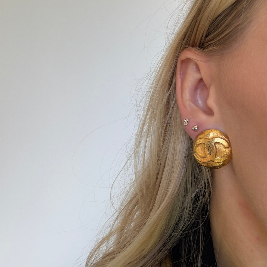 Vintage Chanel Collection 29 2 Way Clip On Earrings - Queen May