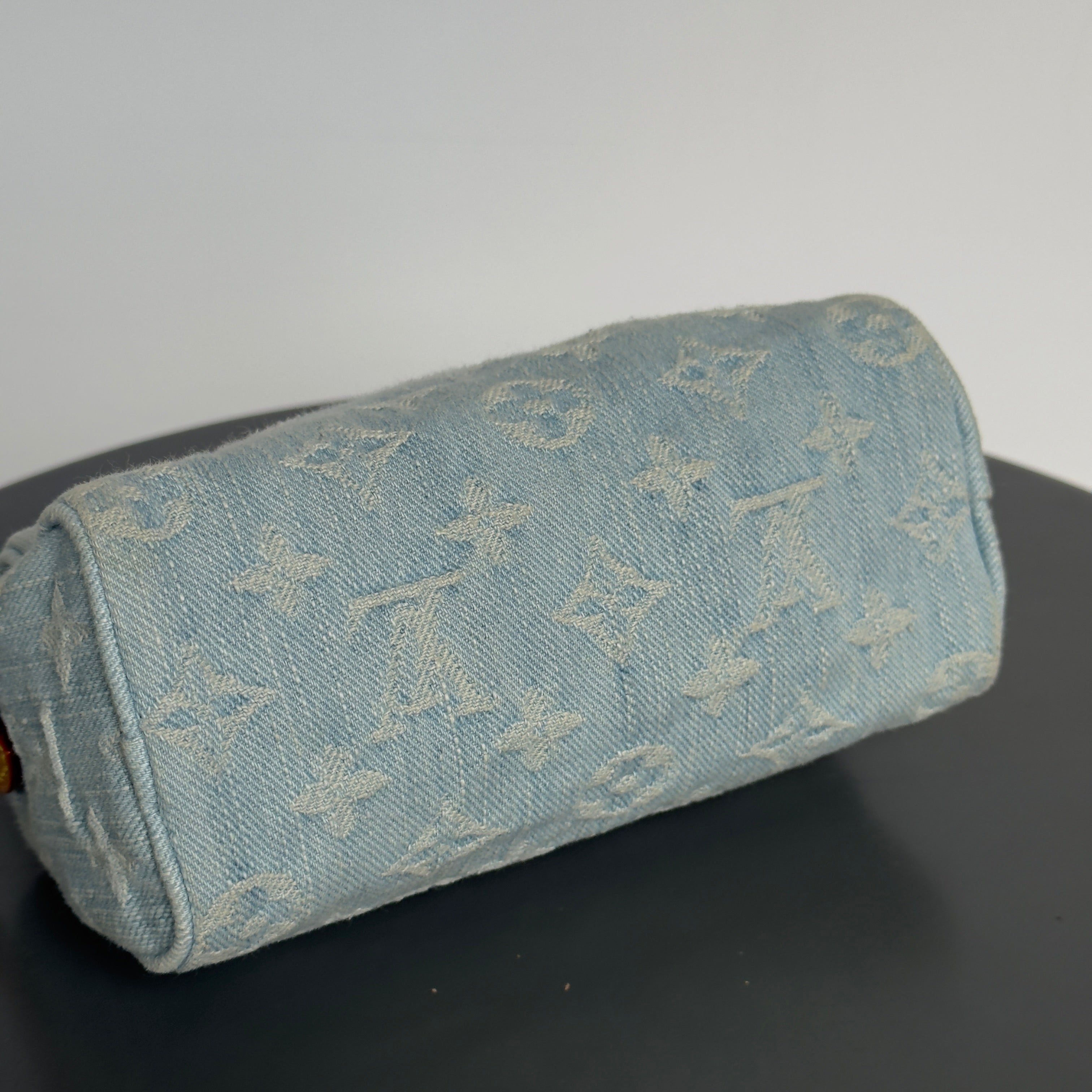 Louis Vuitton Denim Monogram Speedy Nano