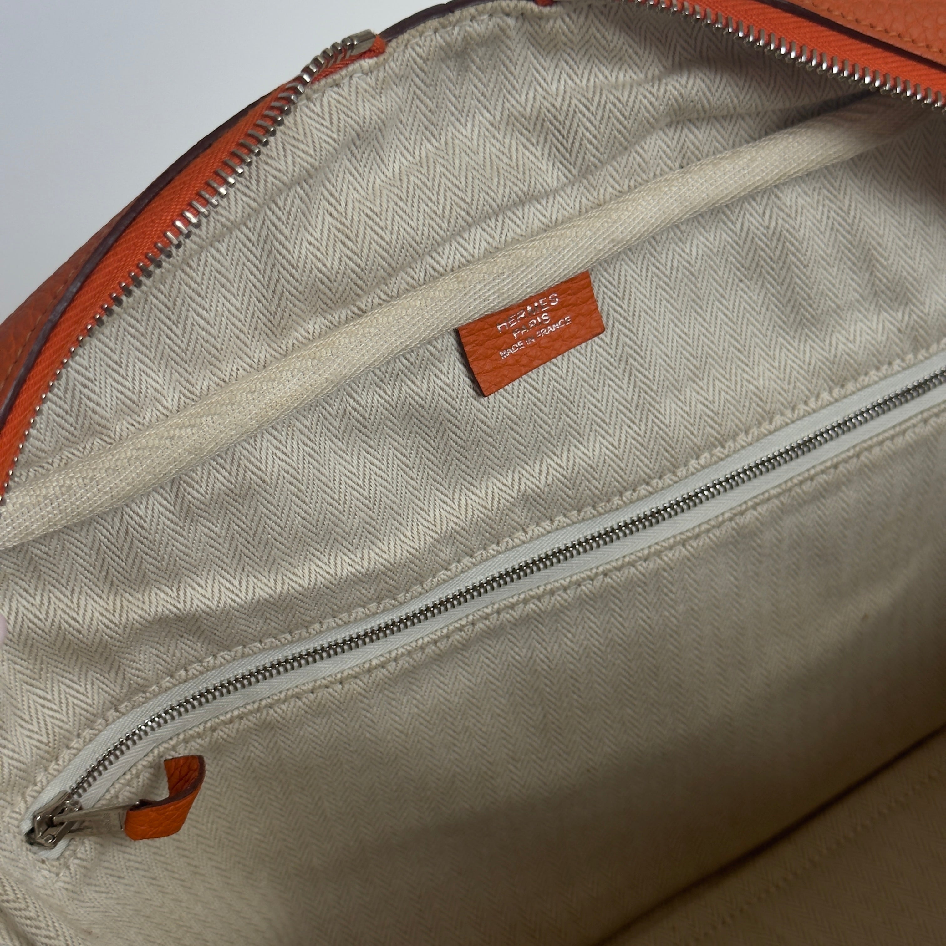 Hermes Victoria Orange 35 Clemence 2011 - Queen May