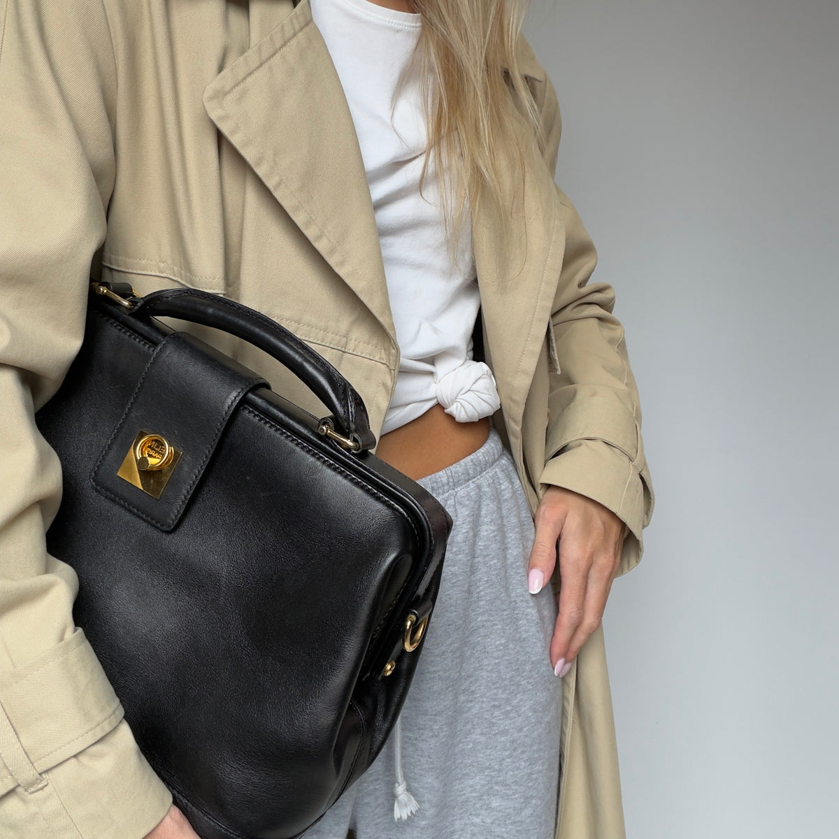 Vintage Celine Doctor Bag With Extra Strap - Queen May