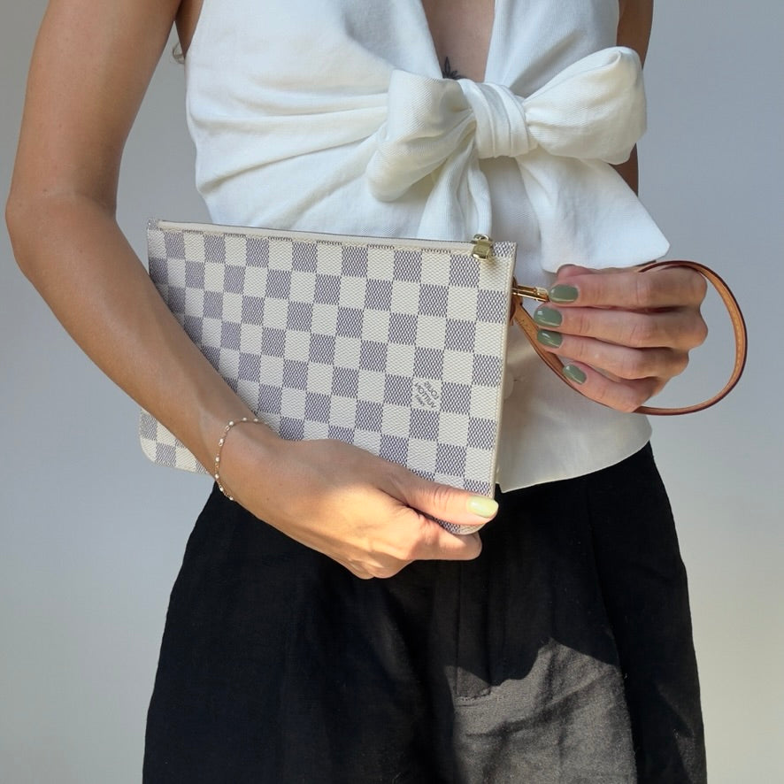 Louis Vuitton Damier Azur Pochette - Queen May