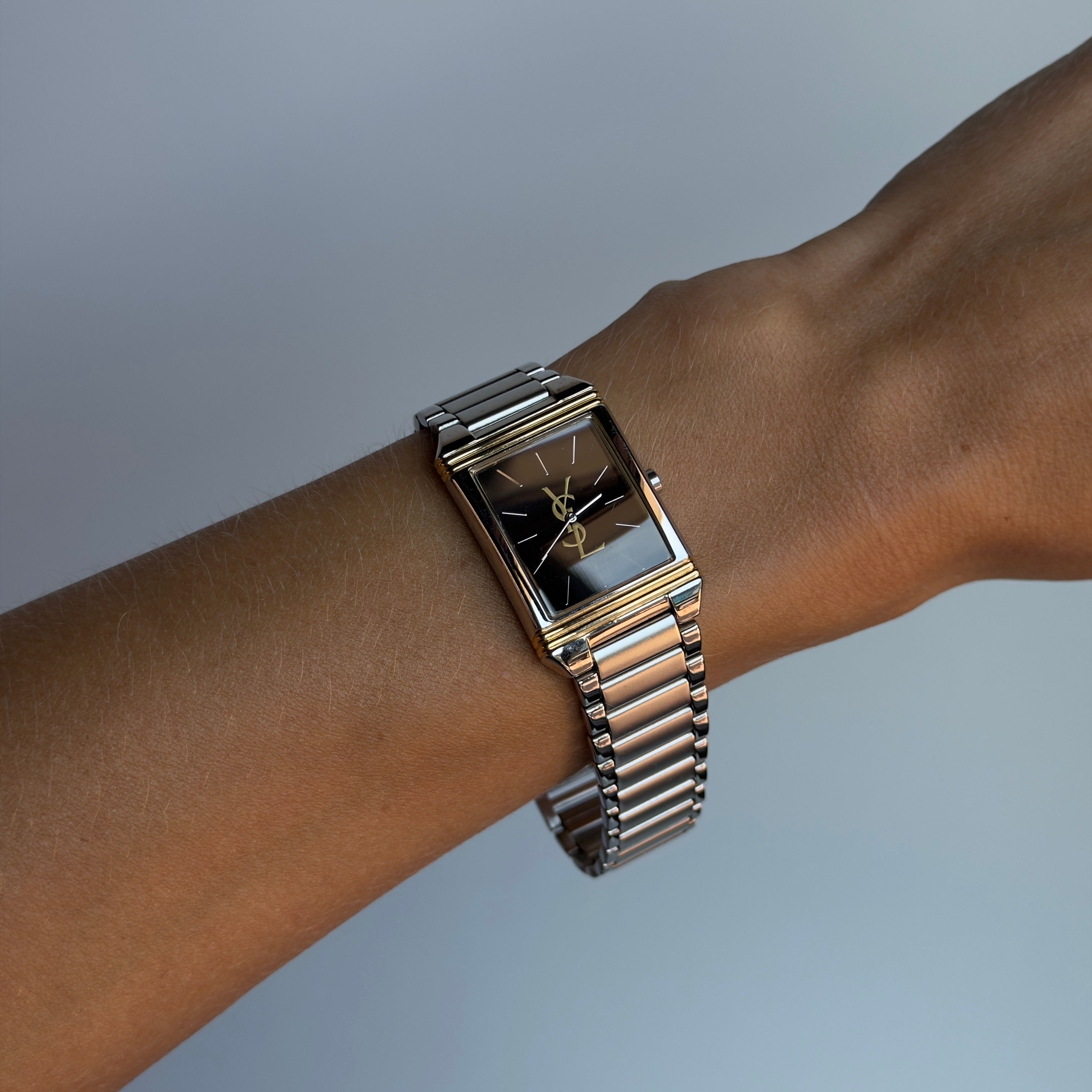 Yves Saint Laurent Square Dial Watch