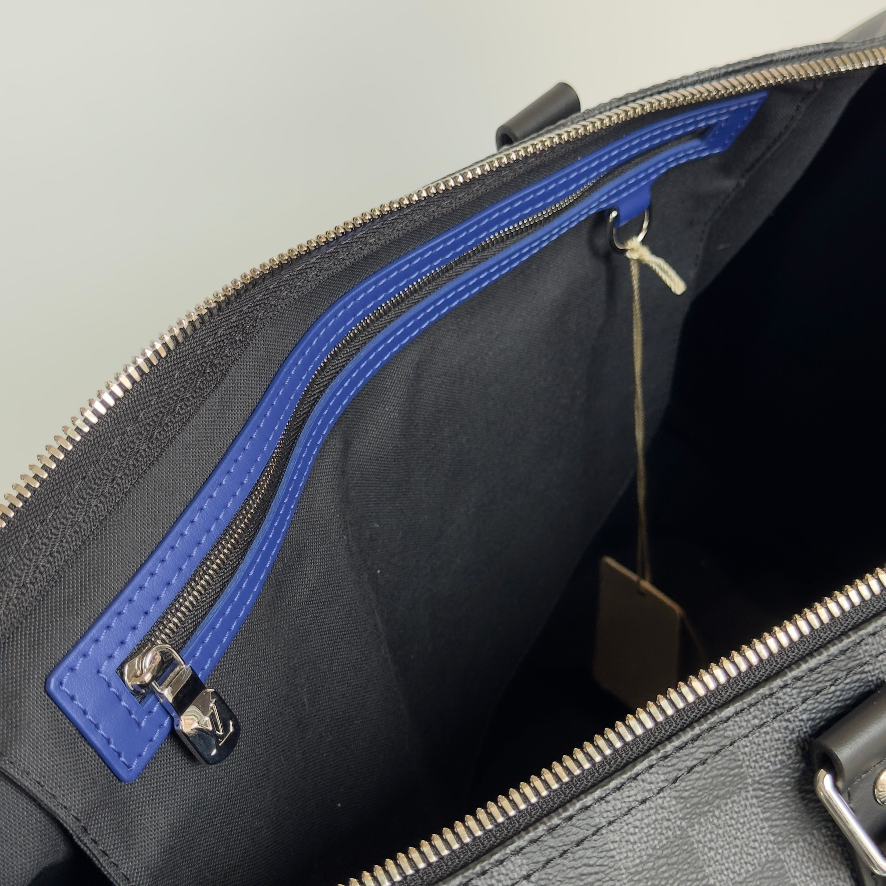 Louis Vuitton Keepall Bandouliere 50 Damier Graphite Indigo - Queen May