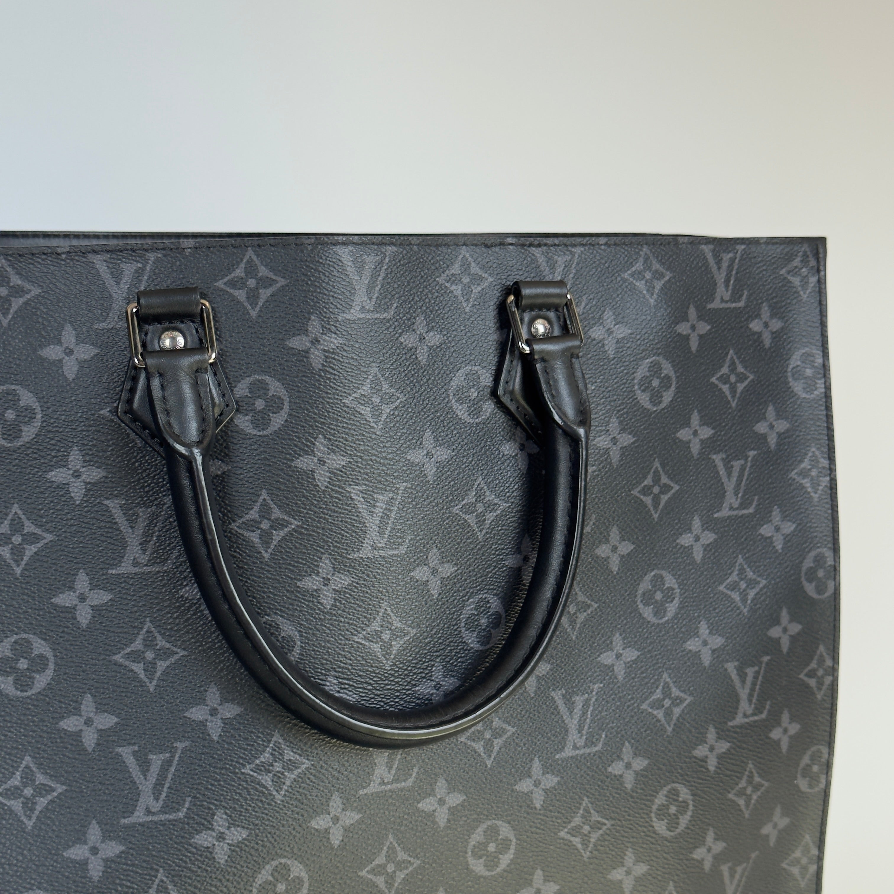Louis Vuitton Monogram Eclipse Grand Sac Tote with Pouch - Queen May