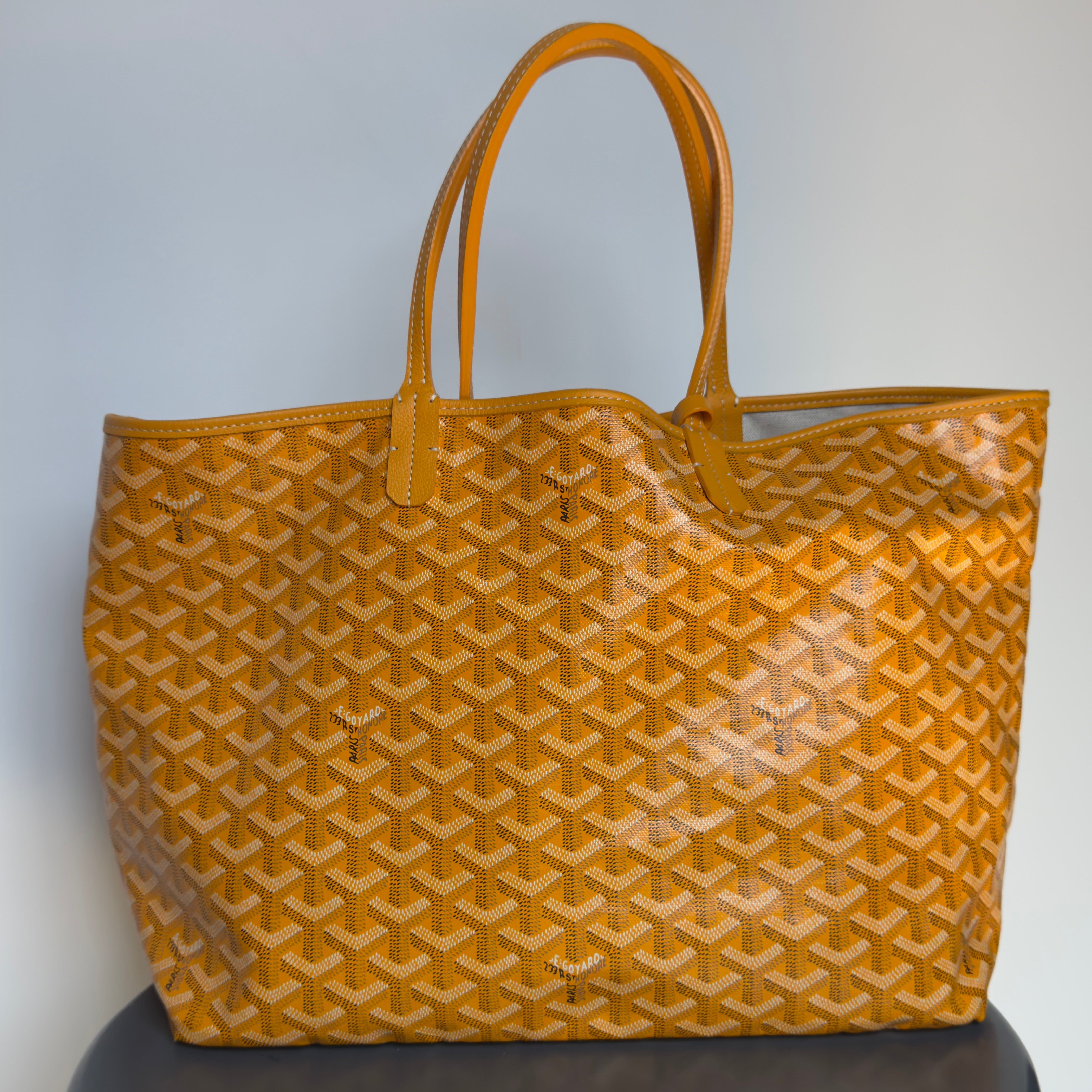Goyard St Louis Tote Bag Yellow PM