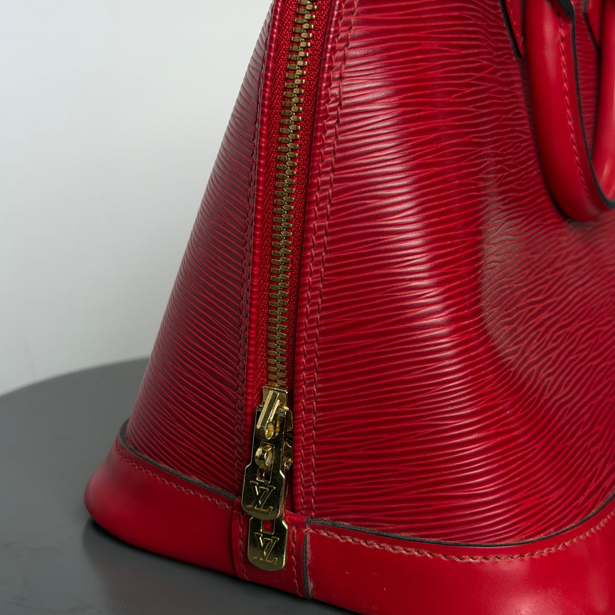 Louis Vuitton Red Epi Leather Alma Pm - Queen May