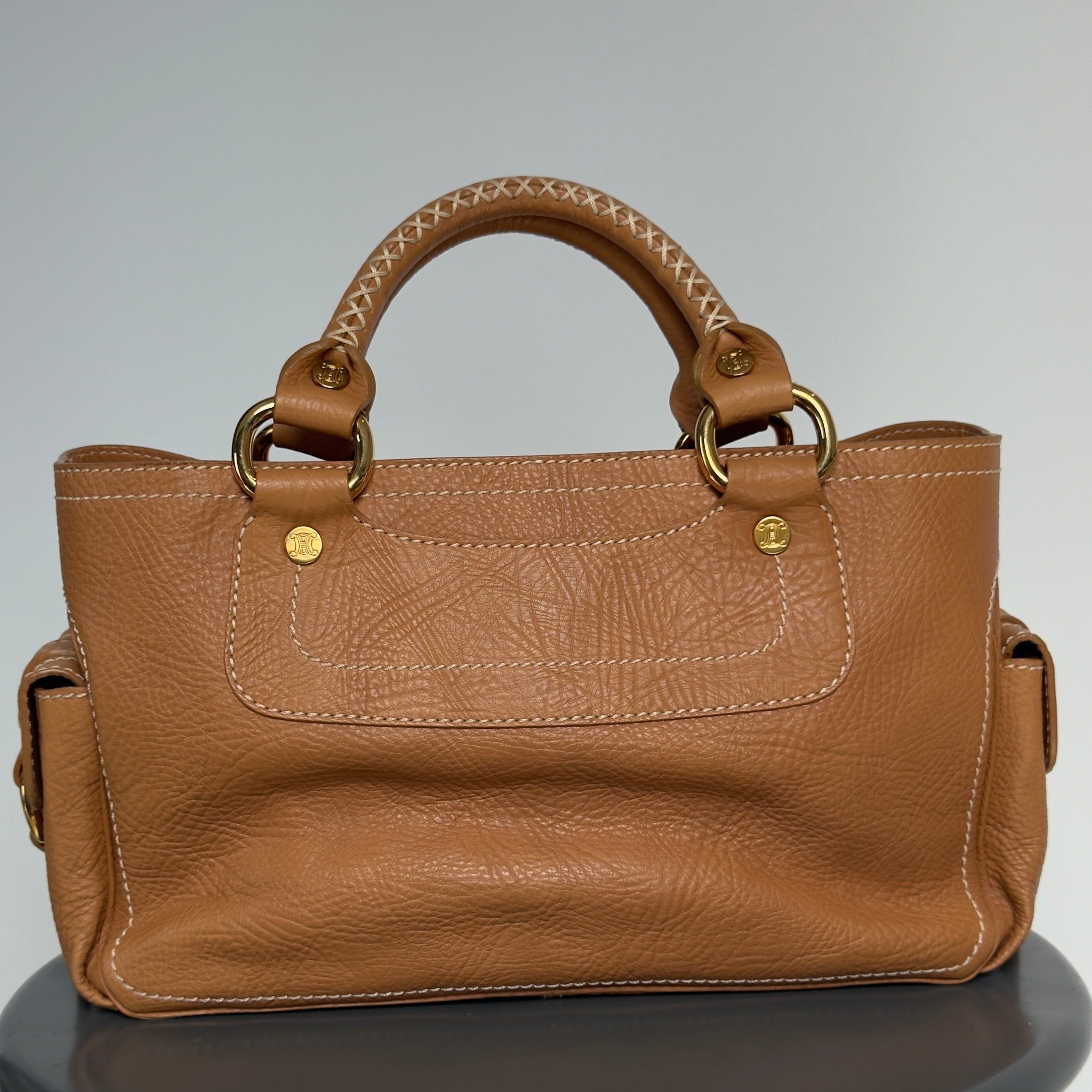 Vintage Celine Brown Leather Boogie Bag - Queen May