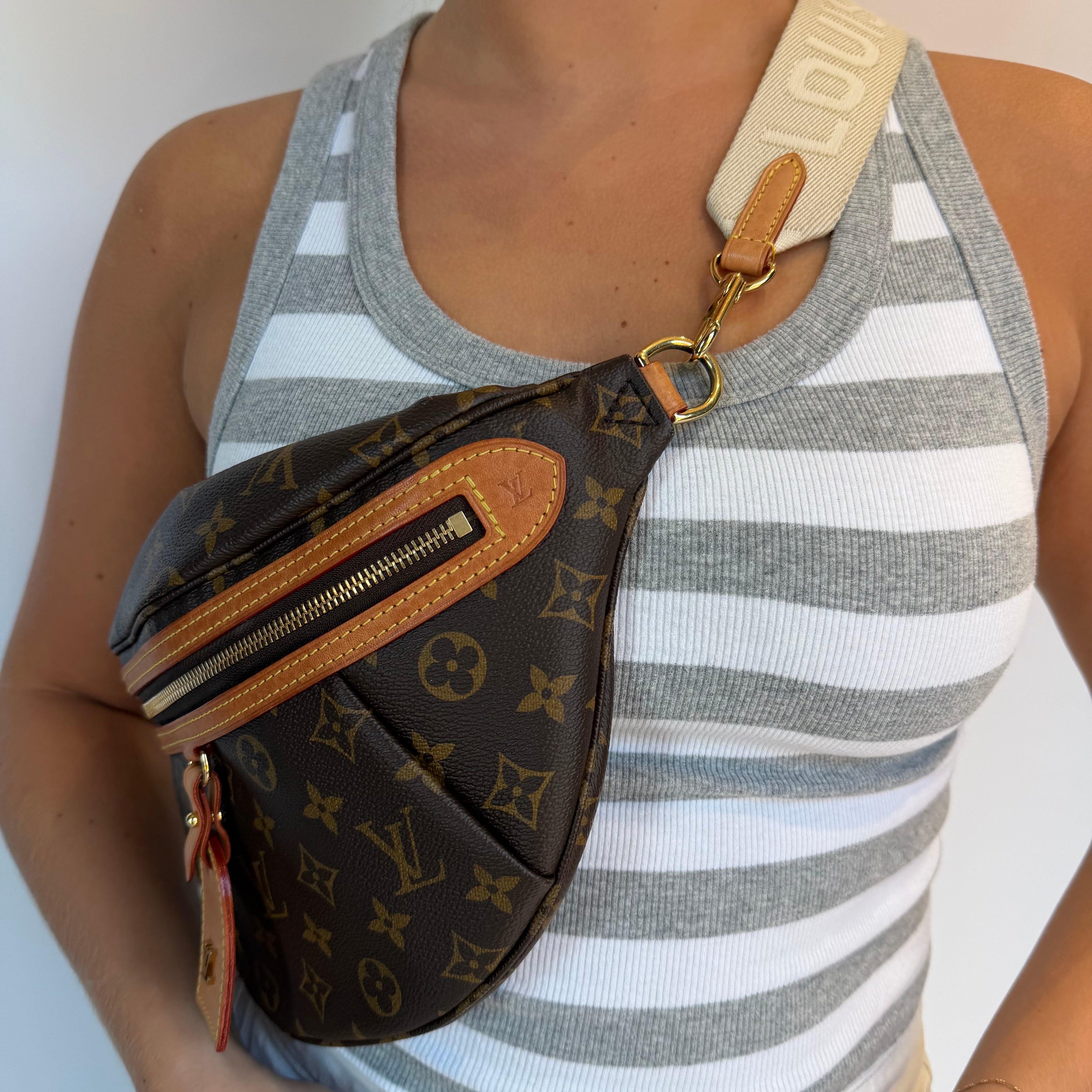 Louis Vuitton Monogram High Rise Bum Bag - Queen May